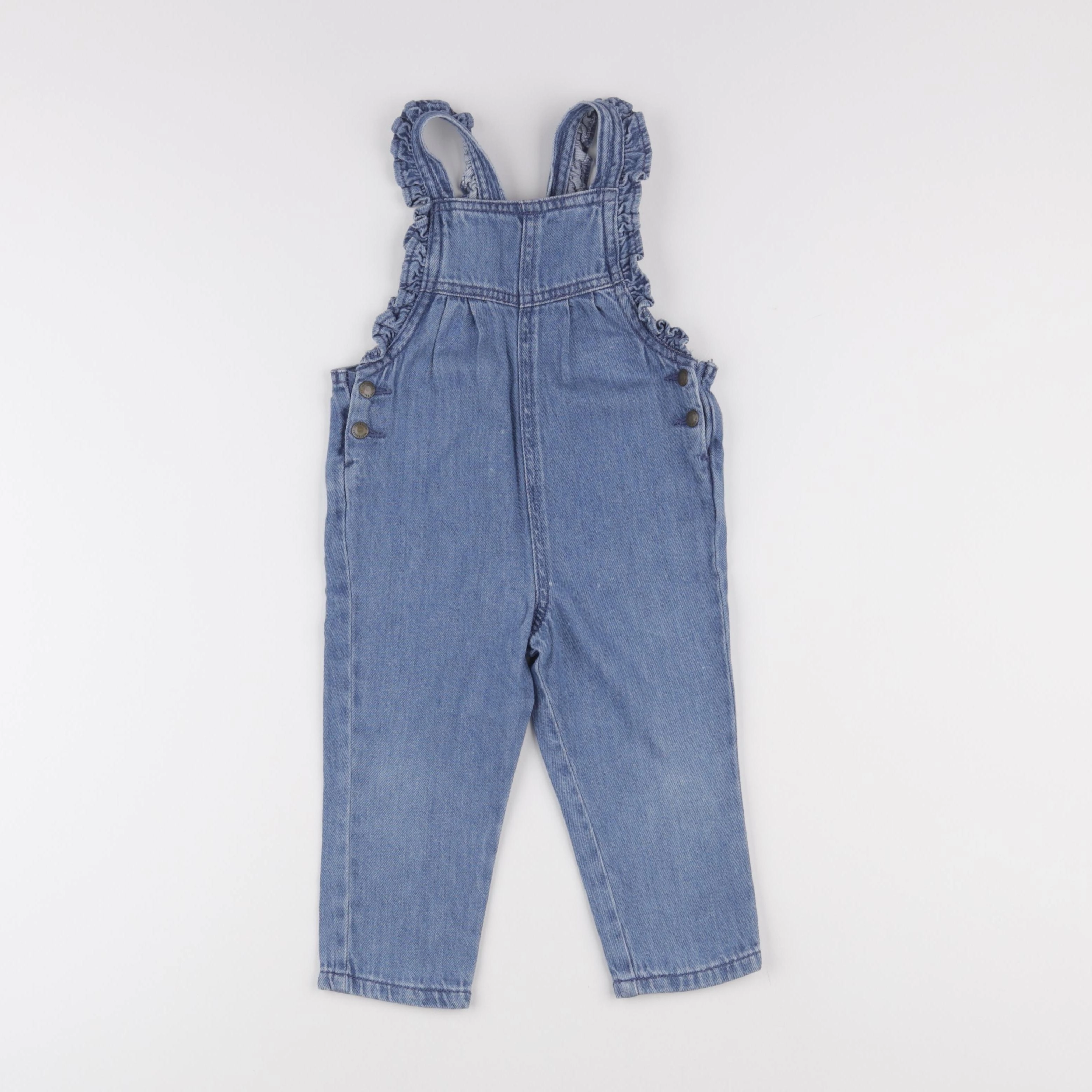 Vertbaudet - salopette bleu - 2 ans