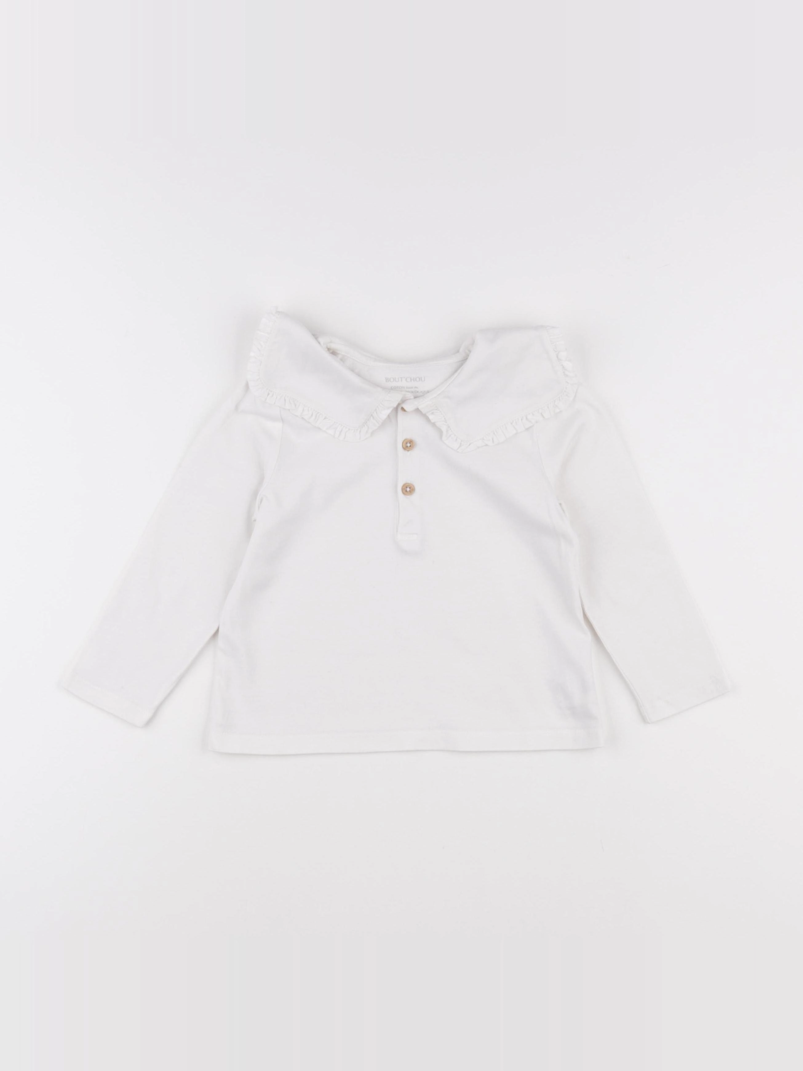 Boutchou - tee-shirt blanc - 24 mois