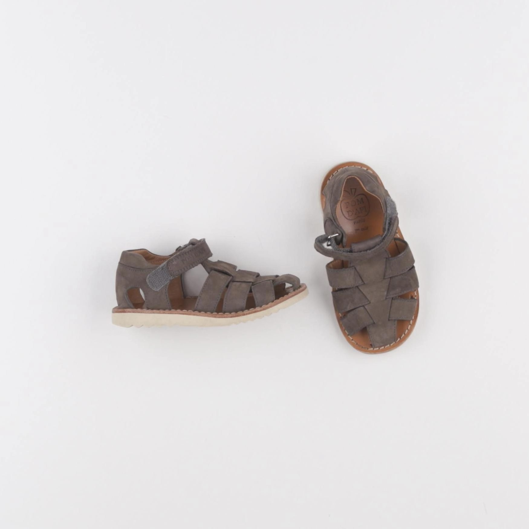 Pom d'Api - sandales marron - pointure 24