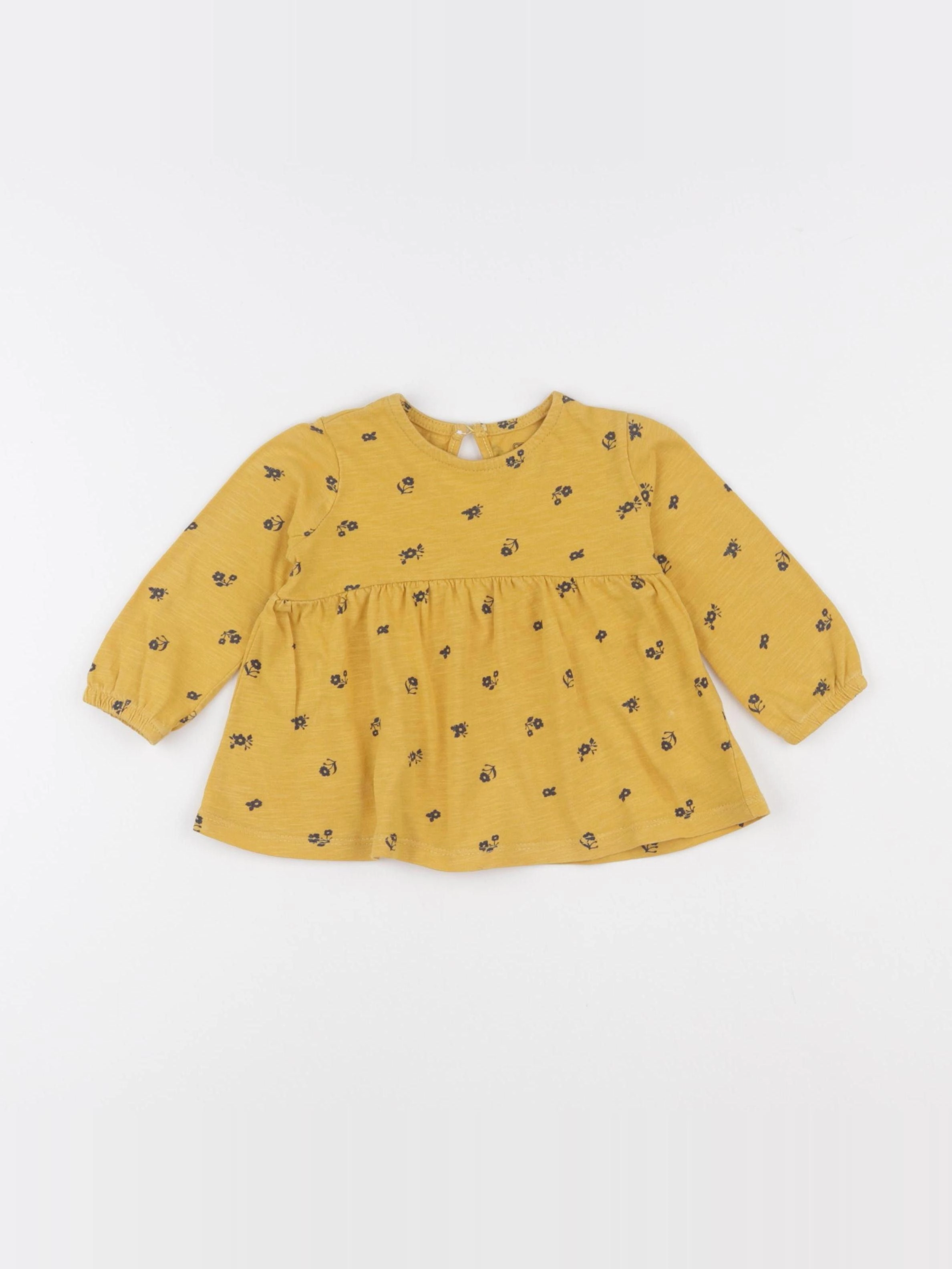 La Redoute - tee-shirt jaune - 6 mois