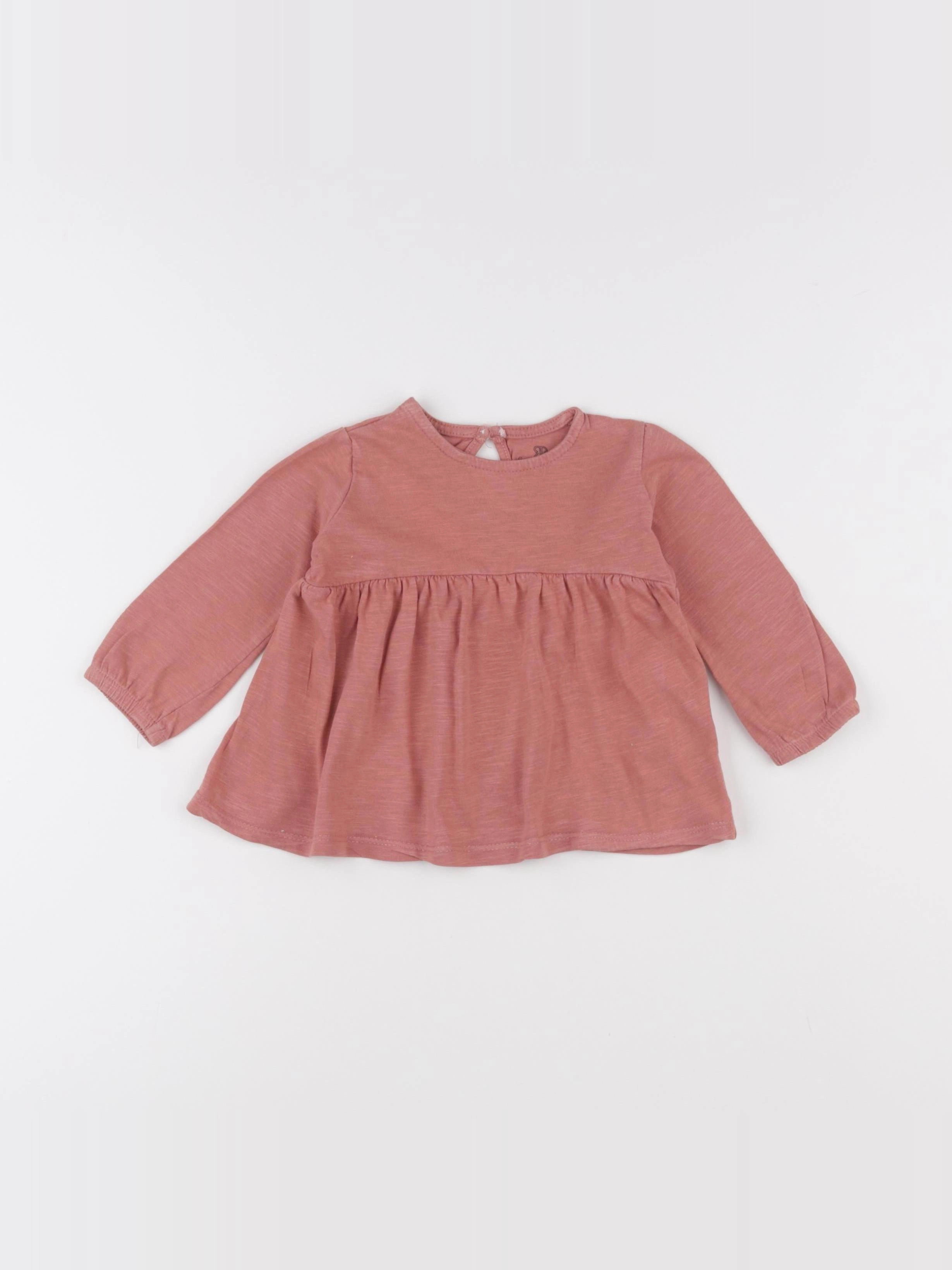 La Redoute - tee-shirt rose - 6 mois