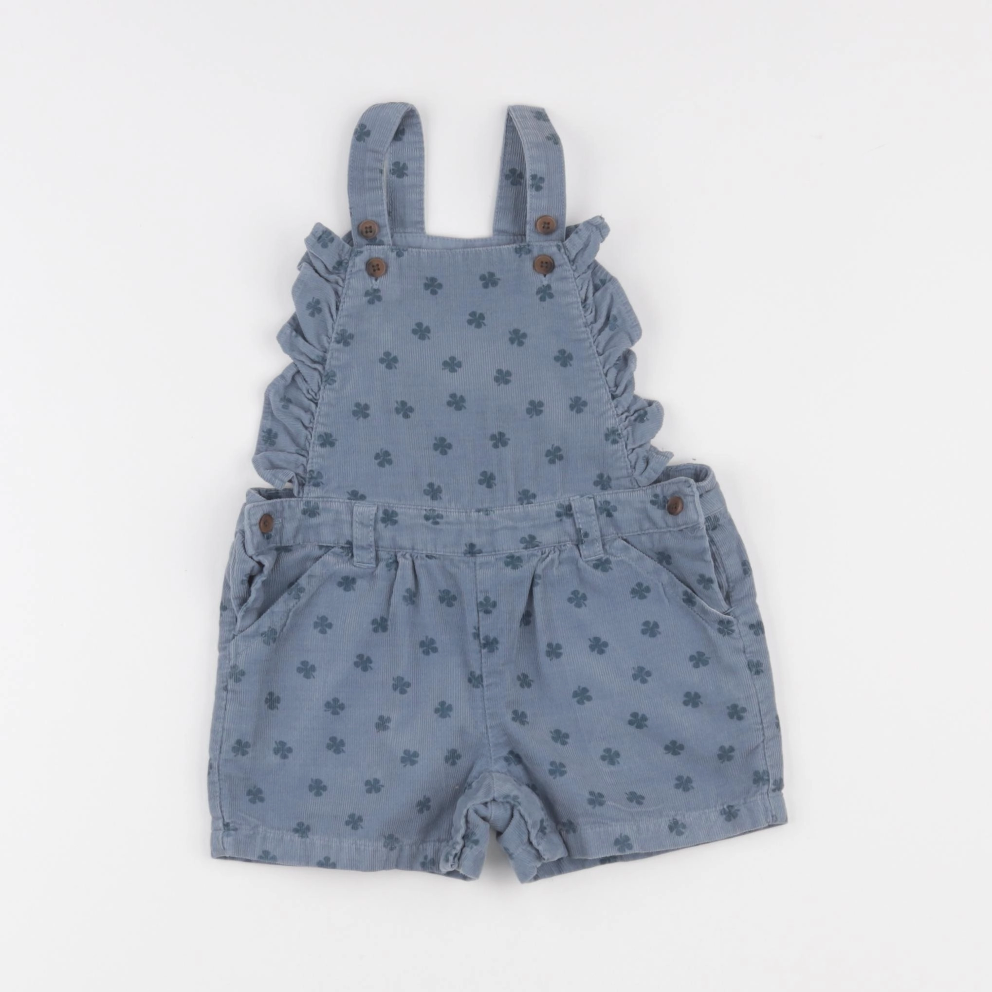 Boutchou - salopette bleu - 12 mois