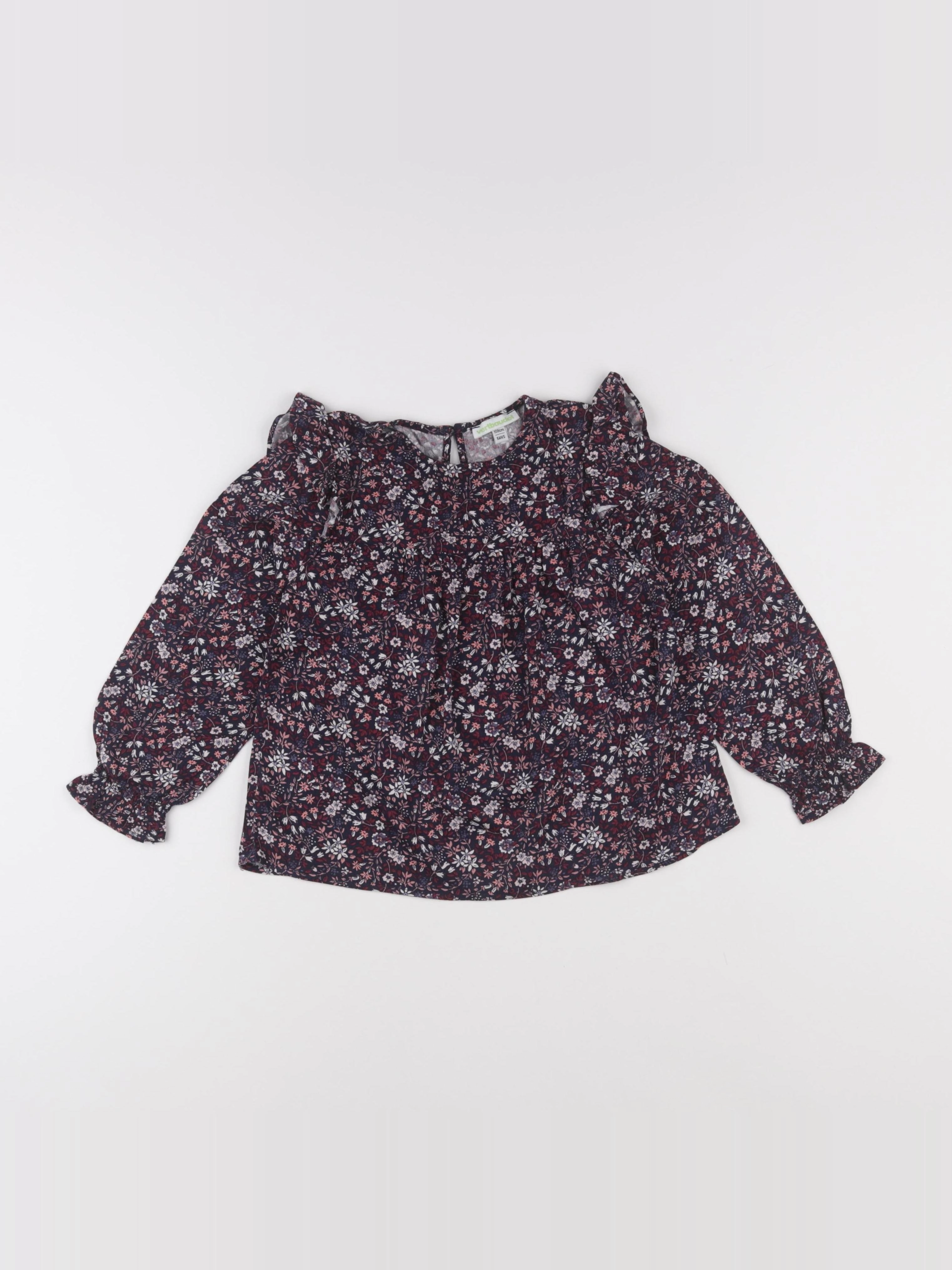 Vertbaudet - blouse rose - 5 ans