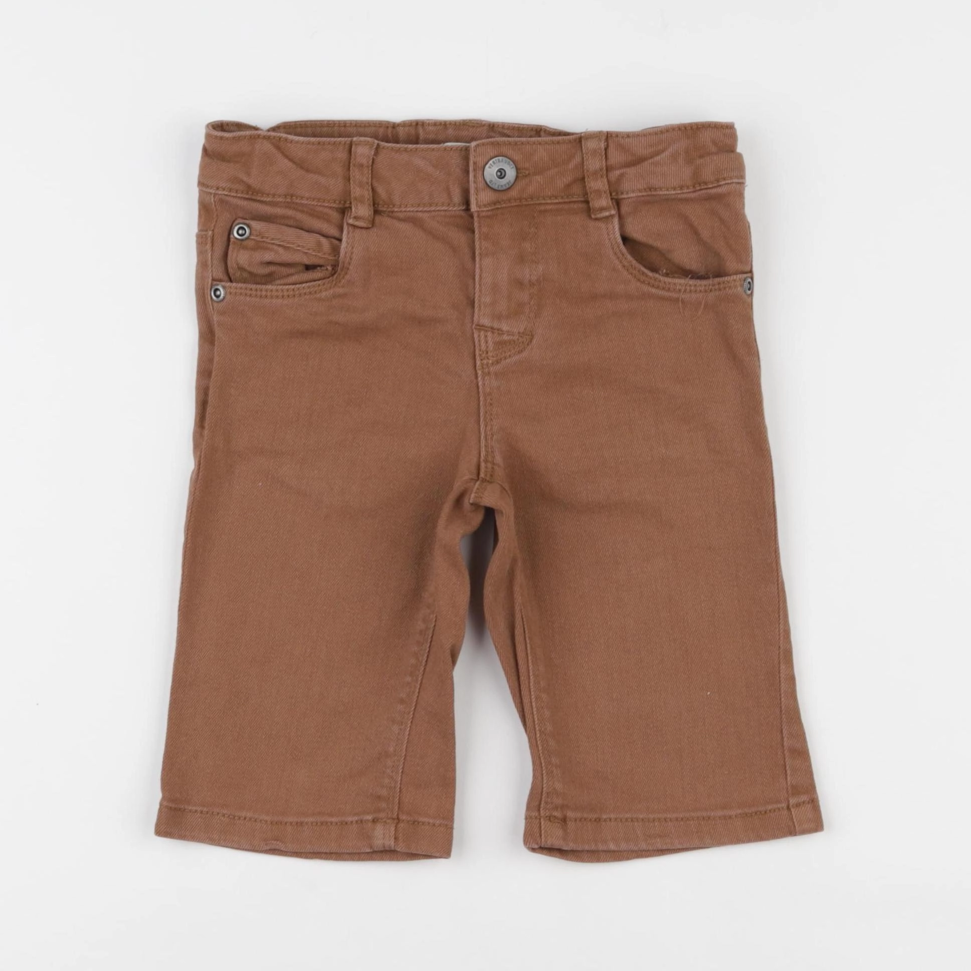 Vertbaudet - short marron - 4 ans