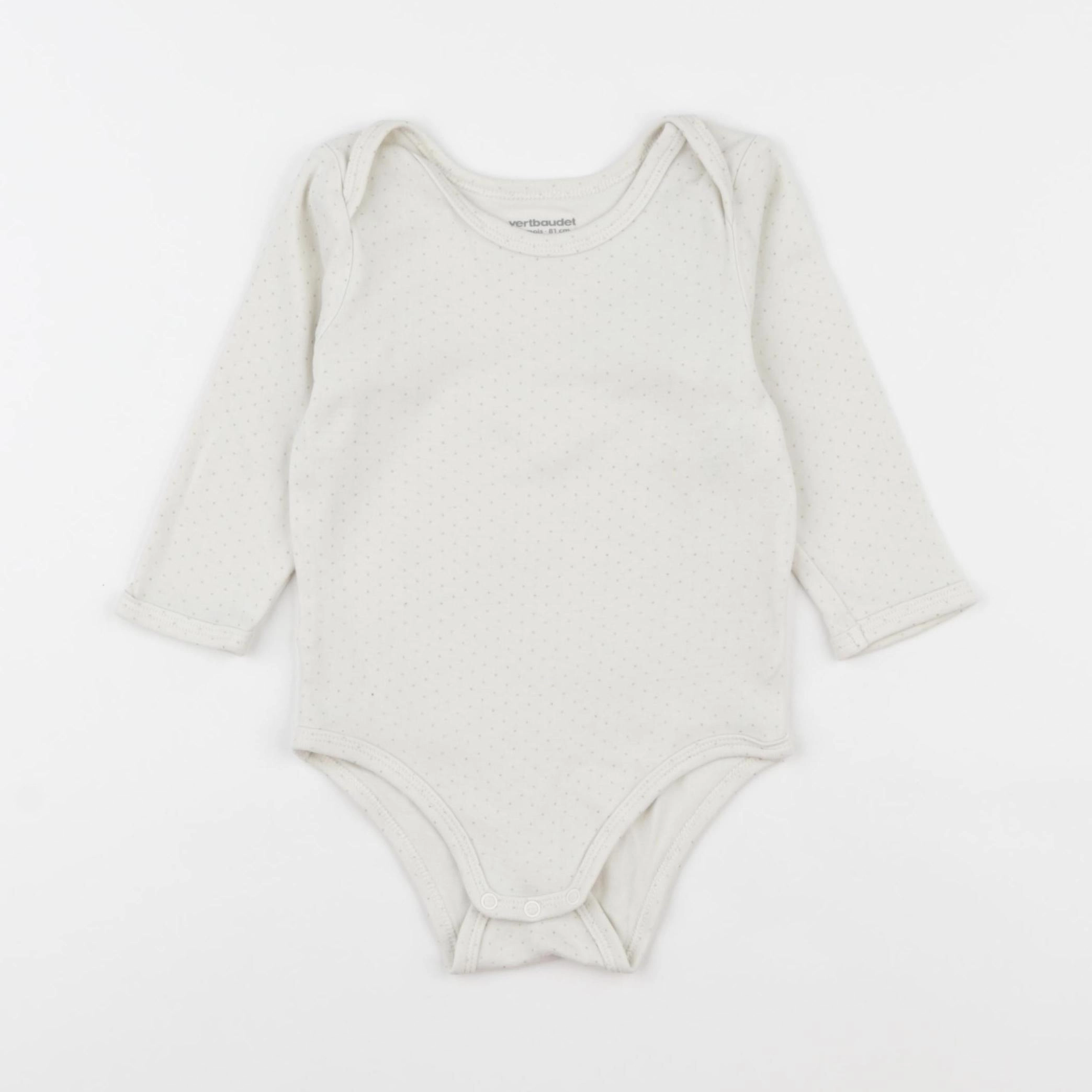 Vertbaudet - body beige, or - 18 mois