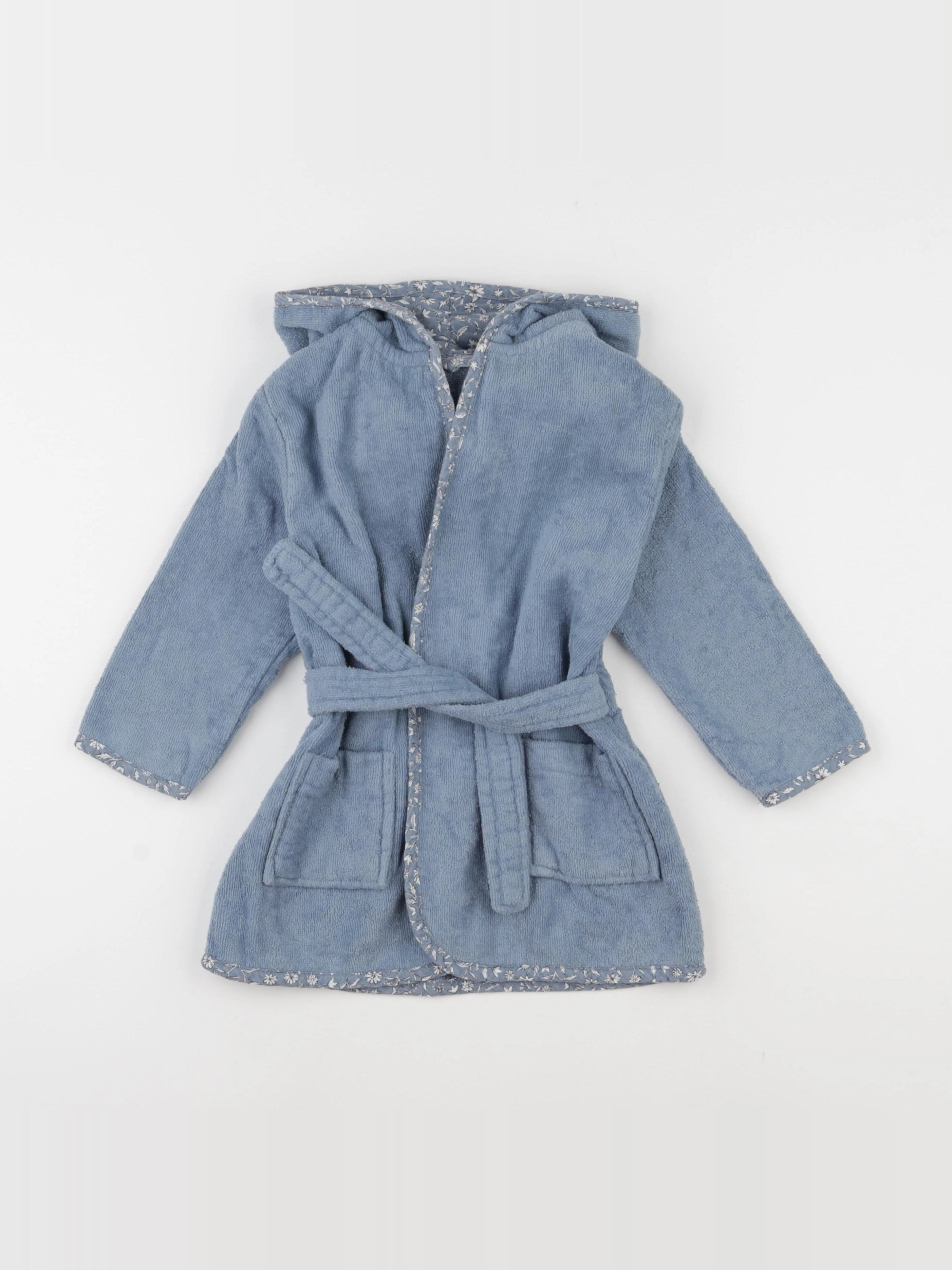 Vertbaudet - peignoir bleu - 3 ans