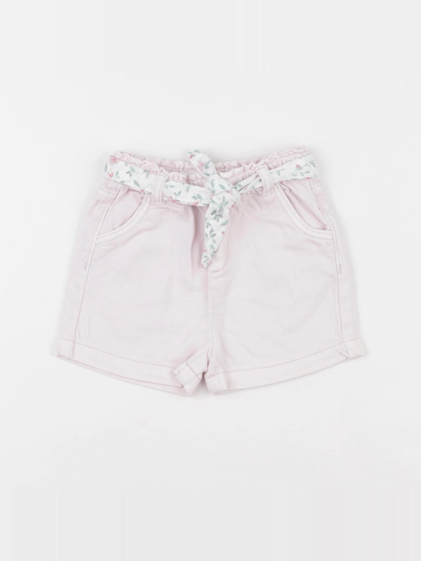Vertbaudet - short rose - 9 mois