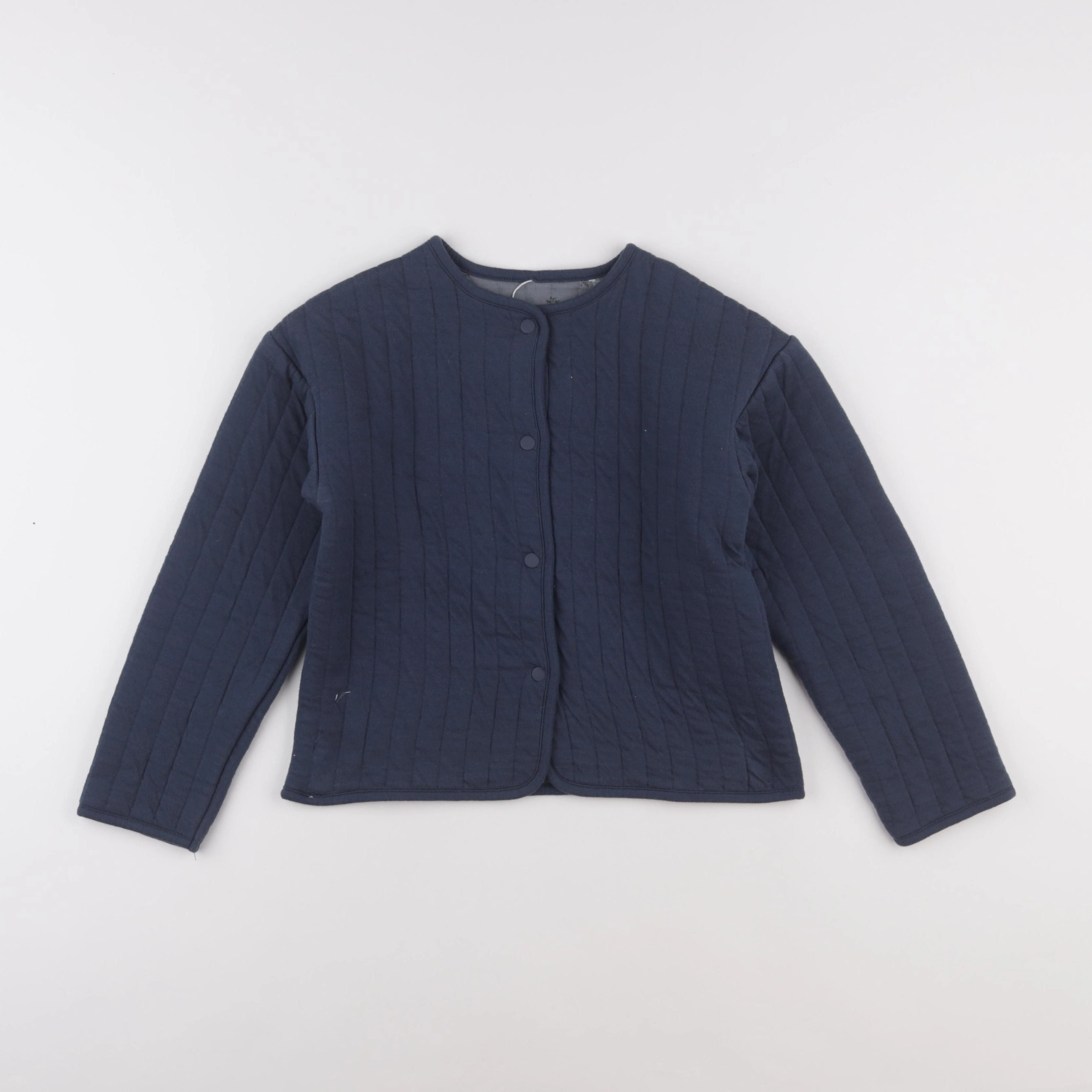 Vertbaudet - veste réversible bleu - 8 ans