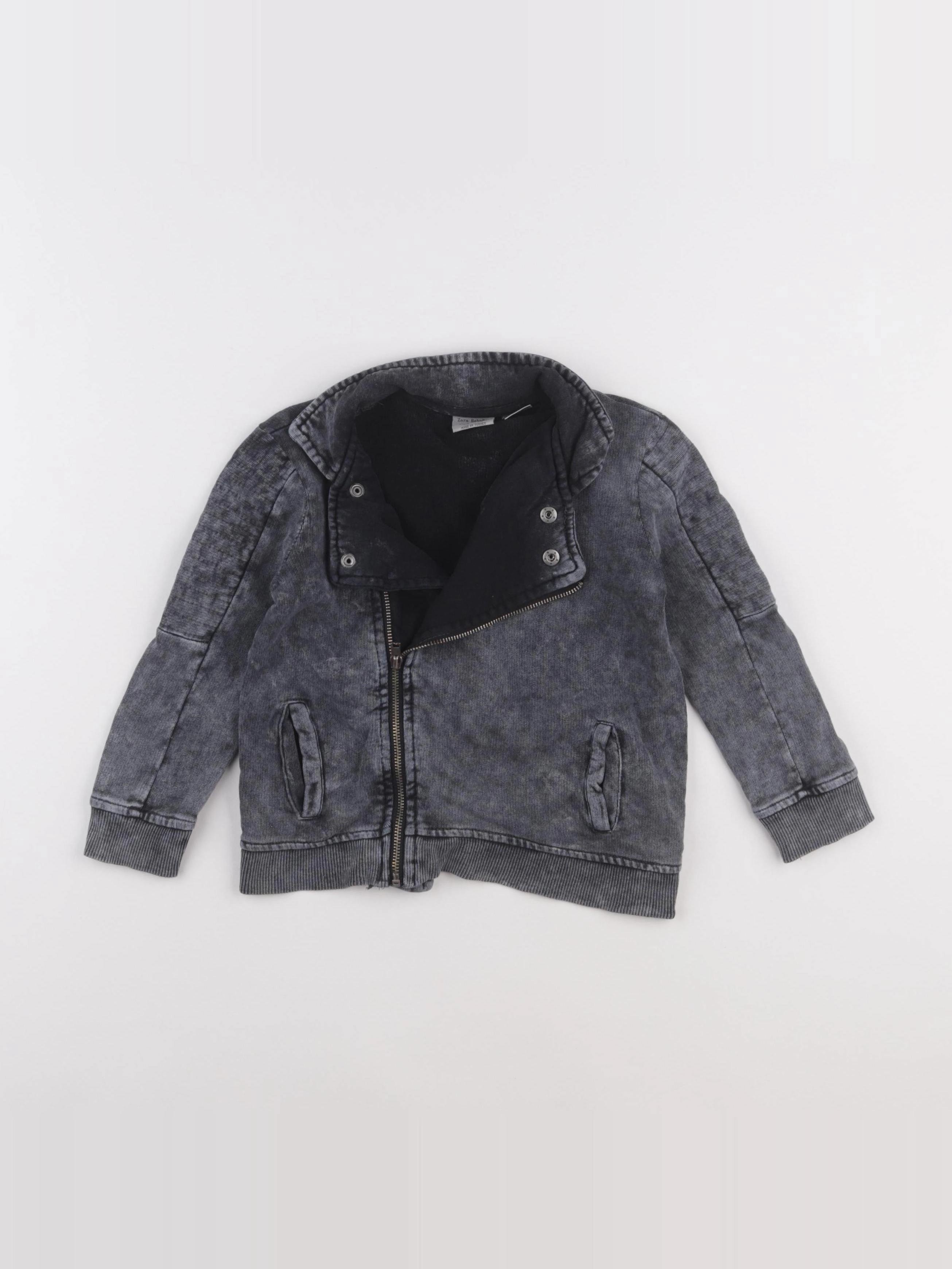 Zara - veste gris - 2/3 ans