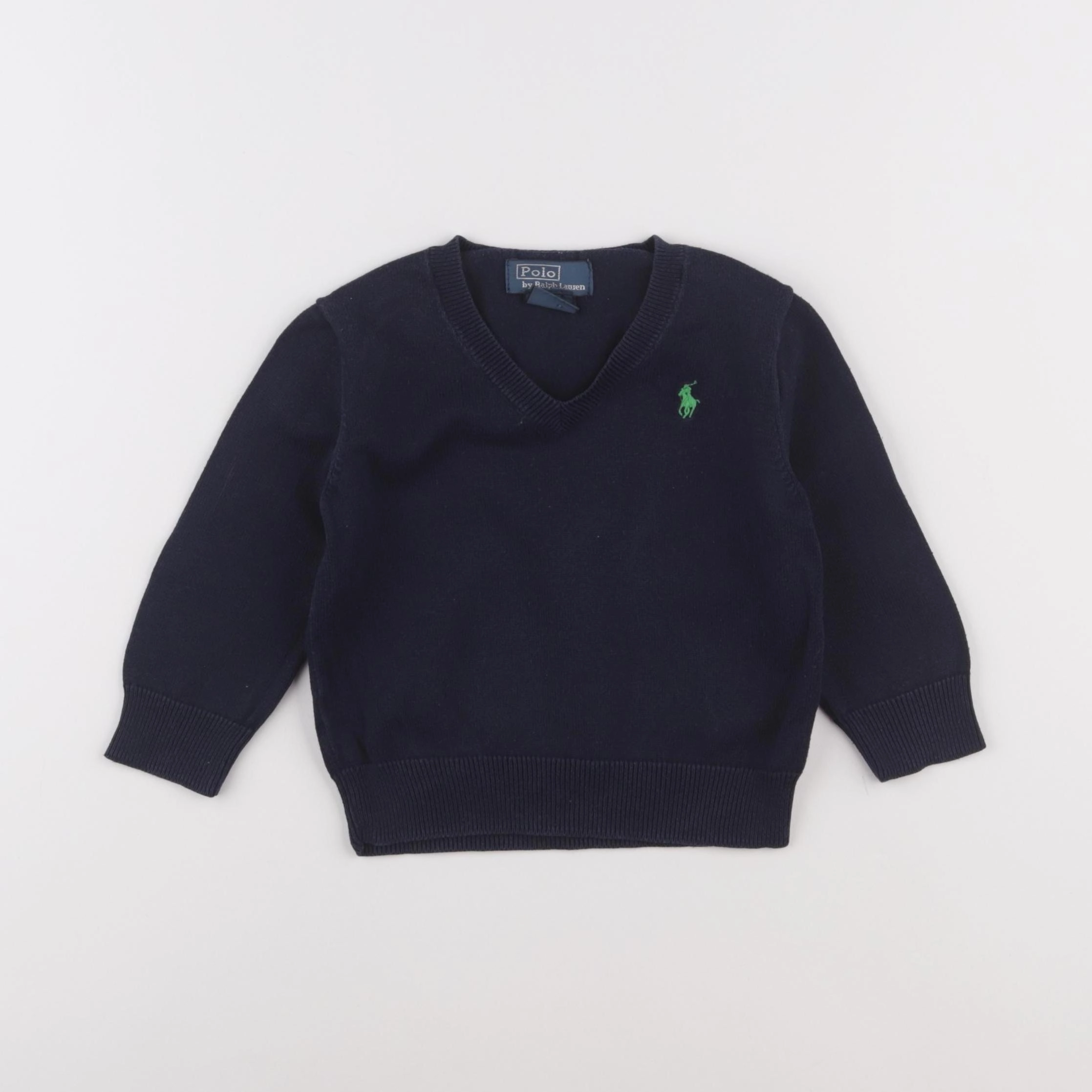 Ralph Lauren - pull bleu - 18 mois