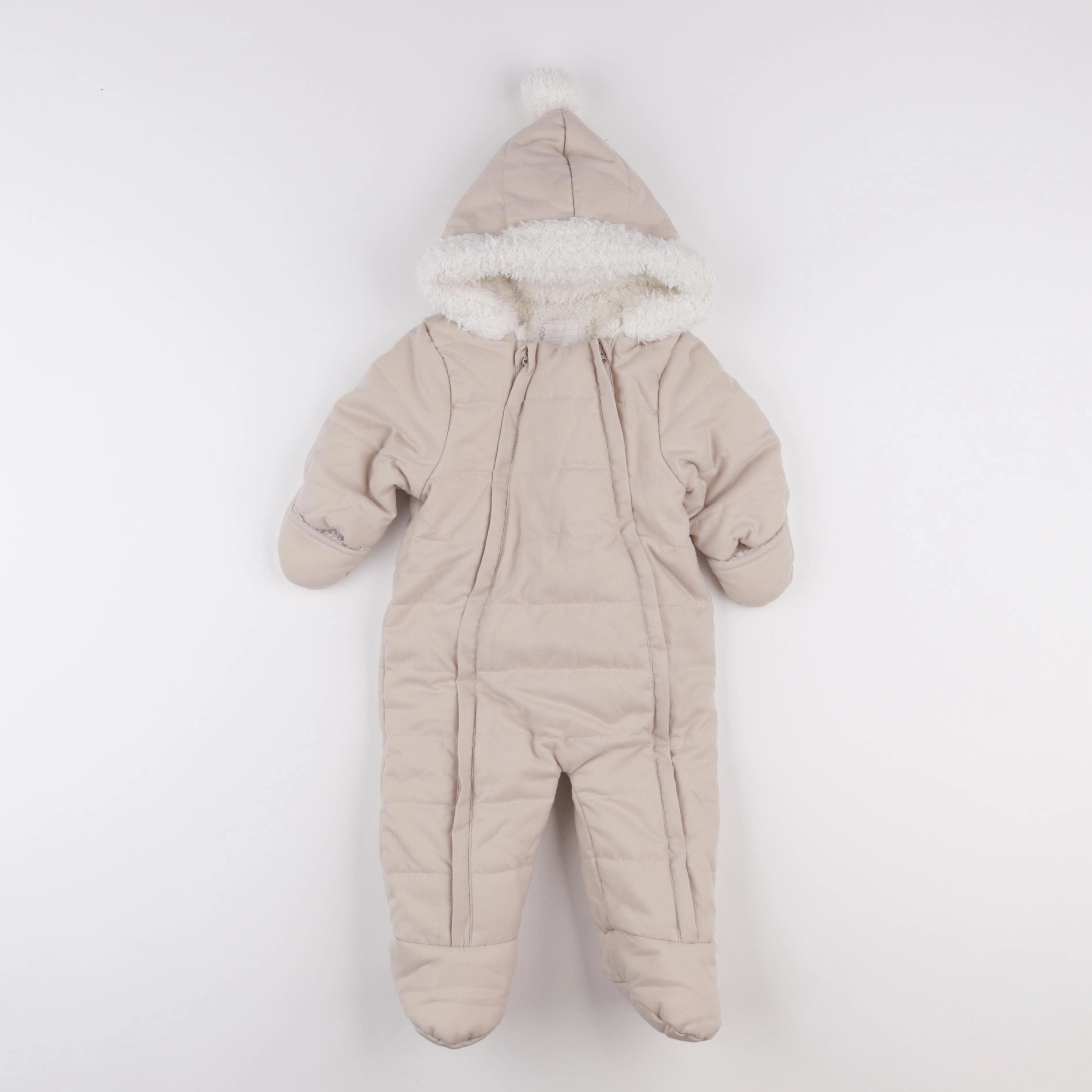 Vertbaudet - combi-pilote beige - 6 mois