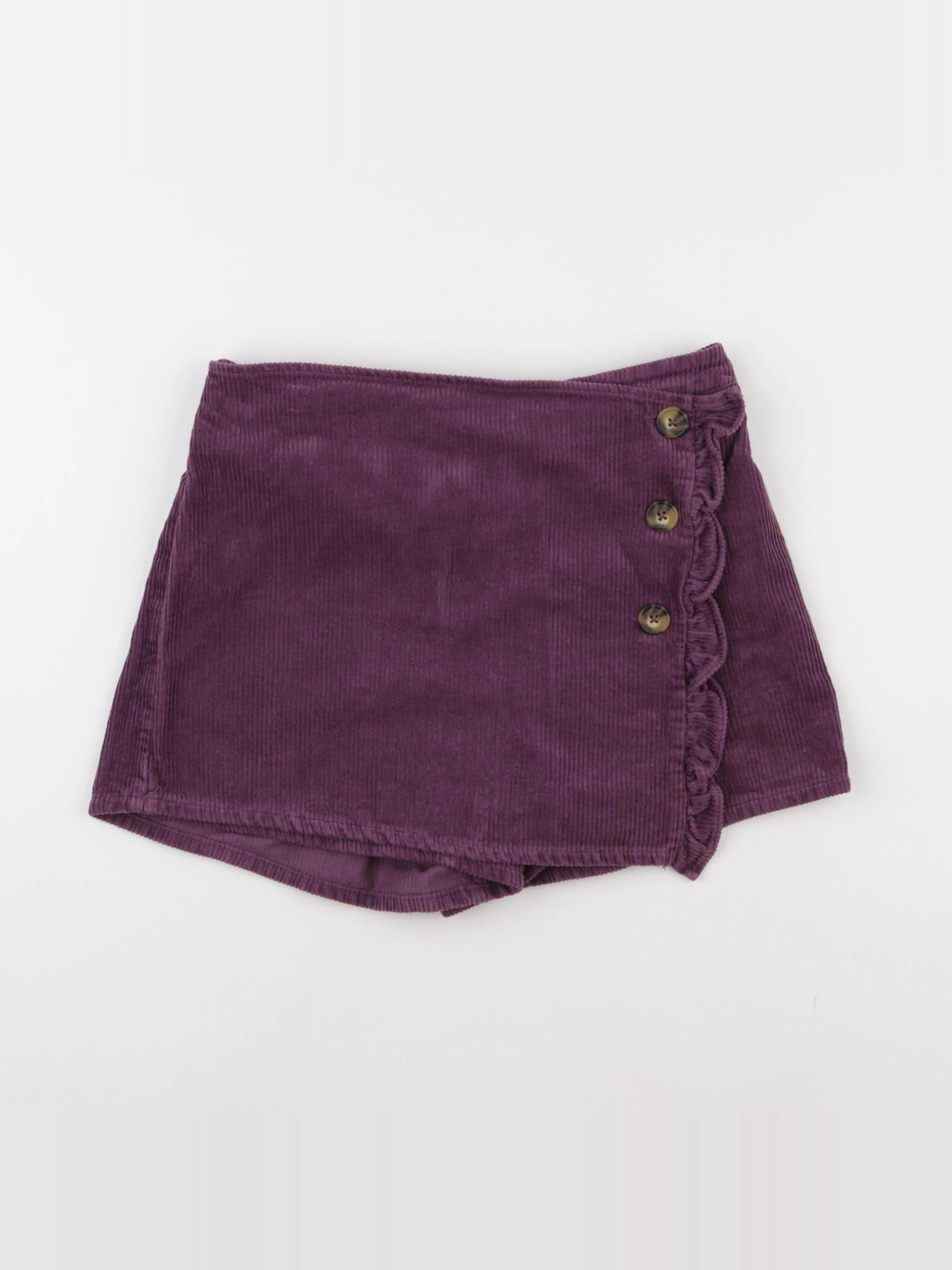 Vertbaudet - jupe short violet - 12 ans