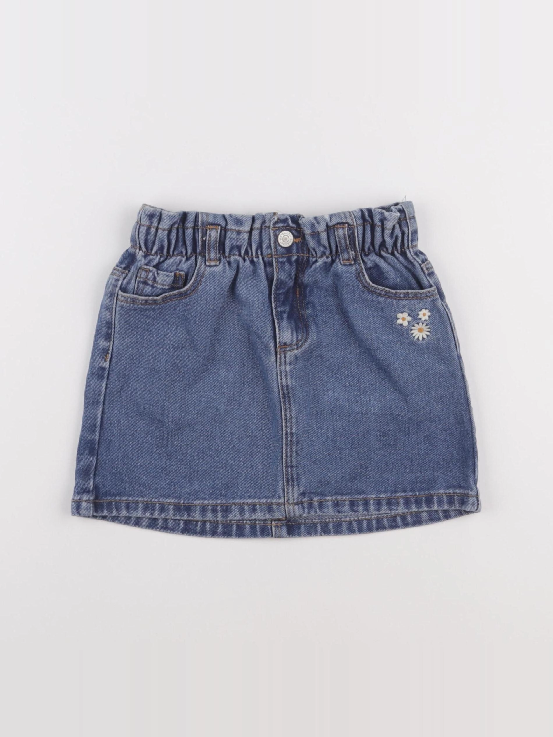 Vertbaudet - jupe bleu - 6 ans