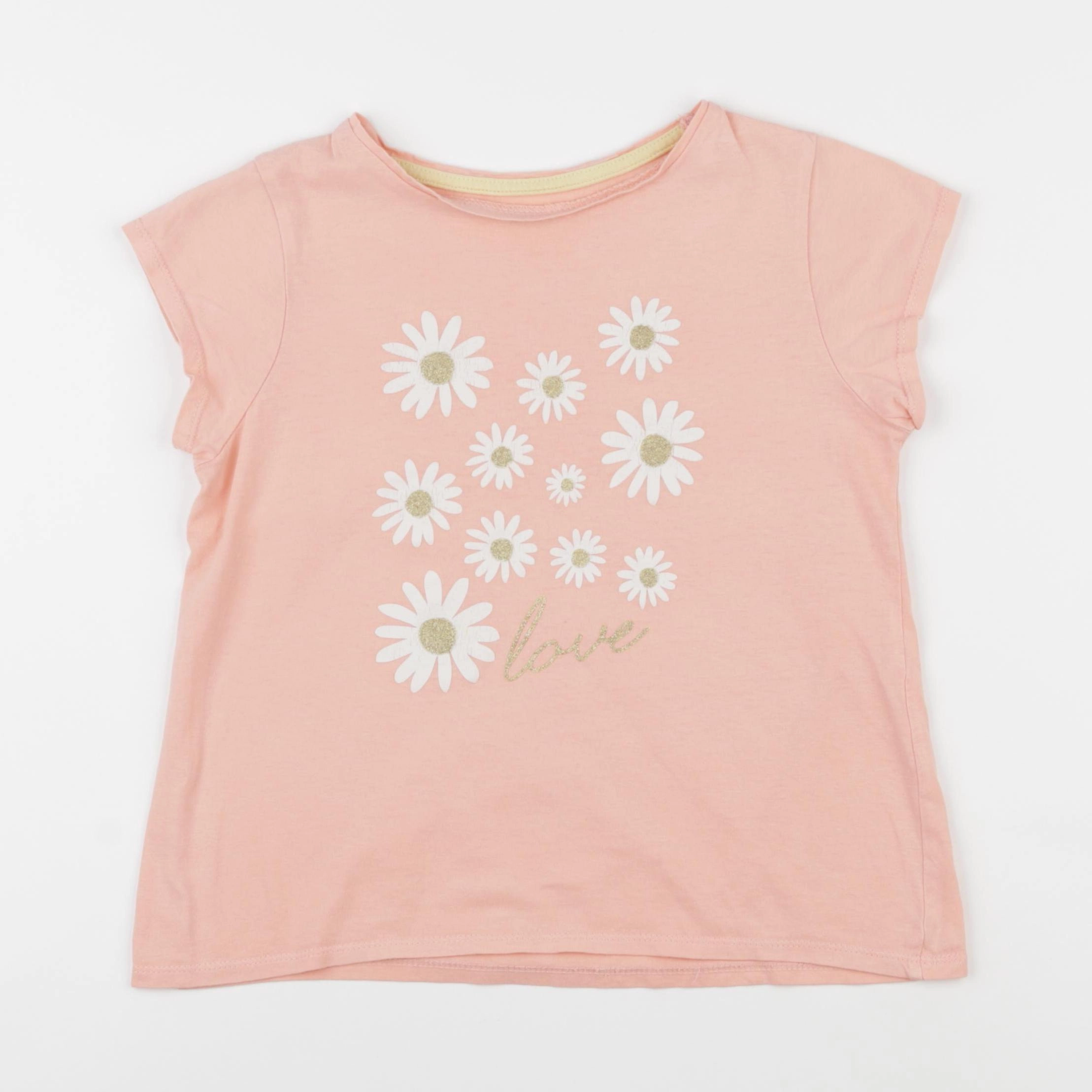 Vertbaudet - tee-shirt rose - 10 ans