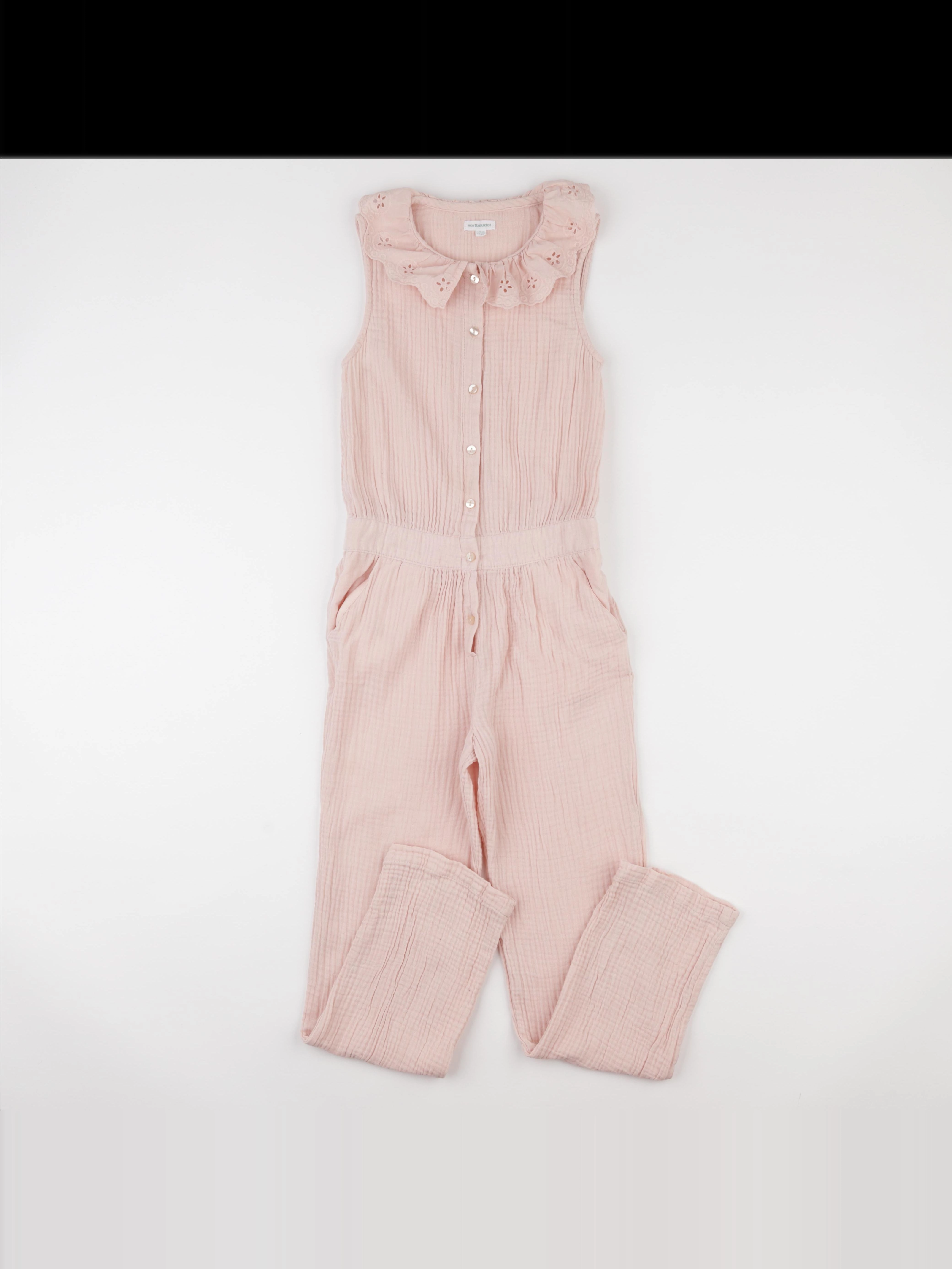 Vertbaudet - combinaison rose - 10 ans