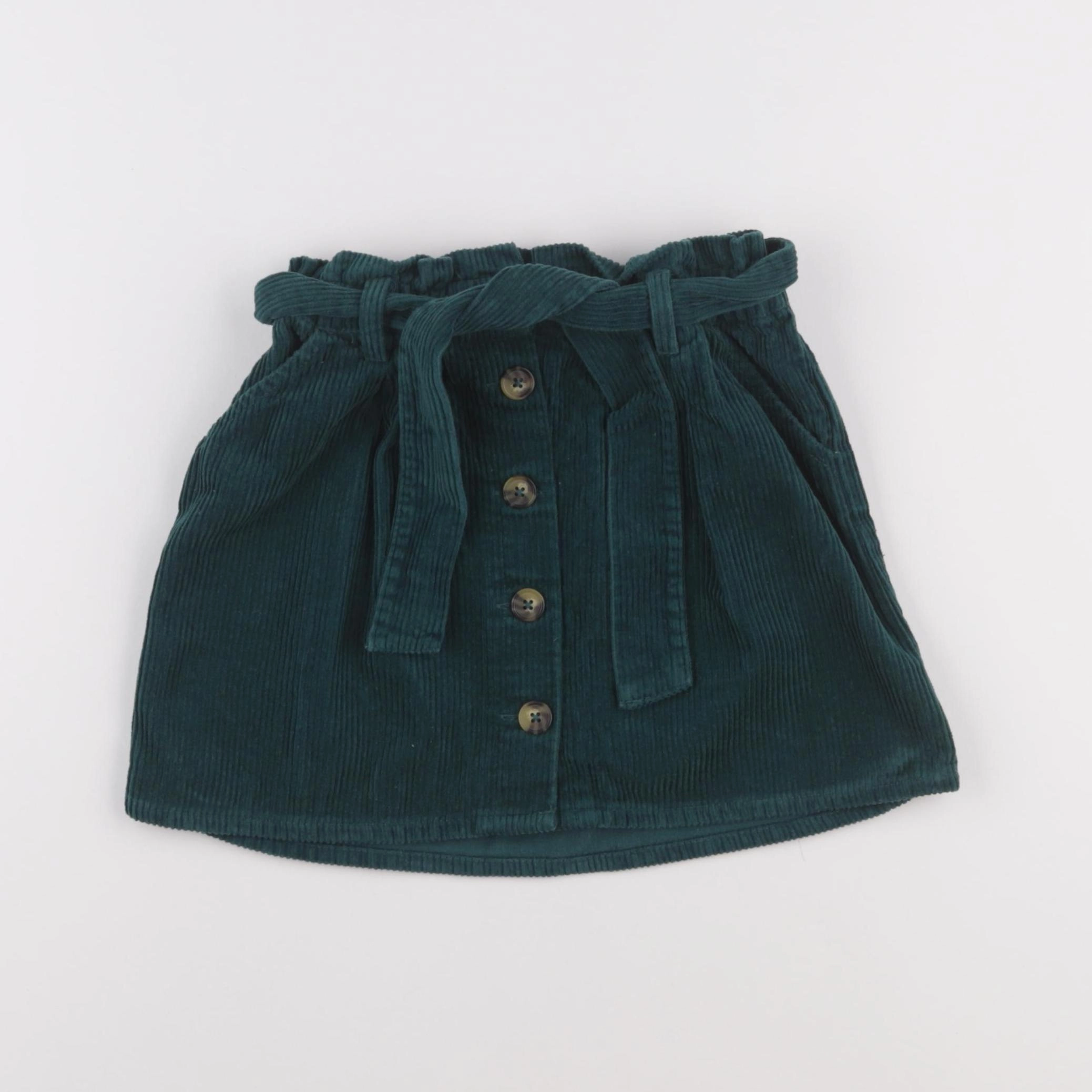 Vertbaudet - jupe vert - 6 ans