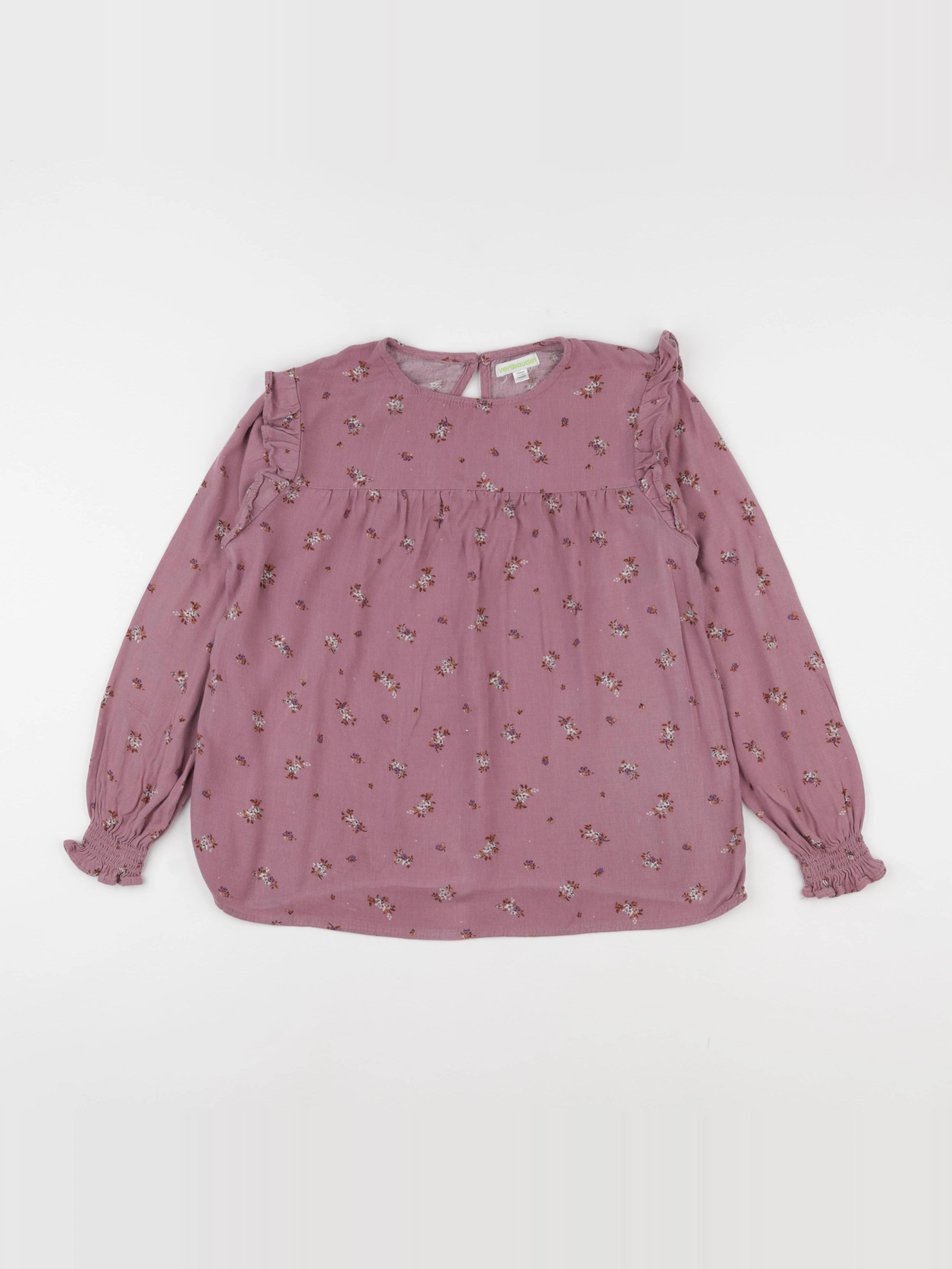 Vertbaudet - blouse violet - 10 ans