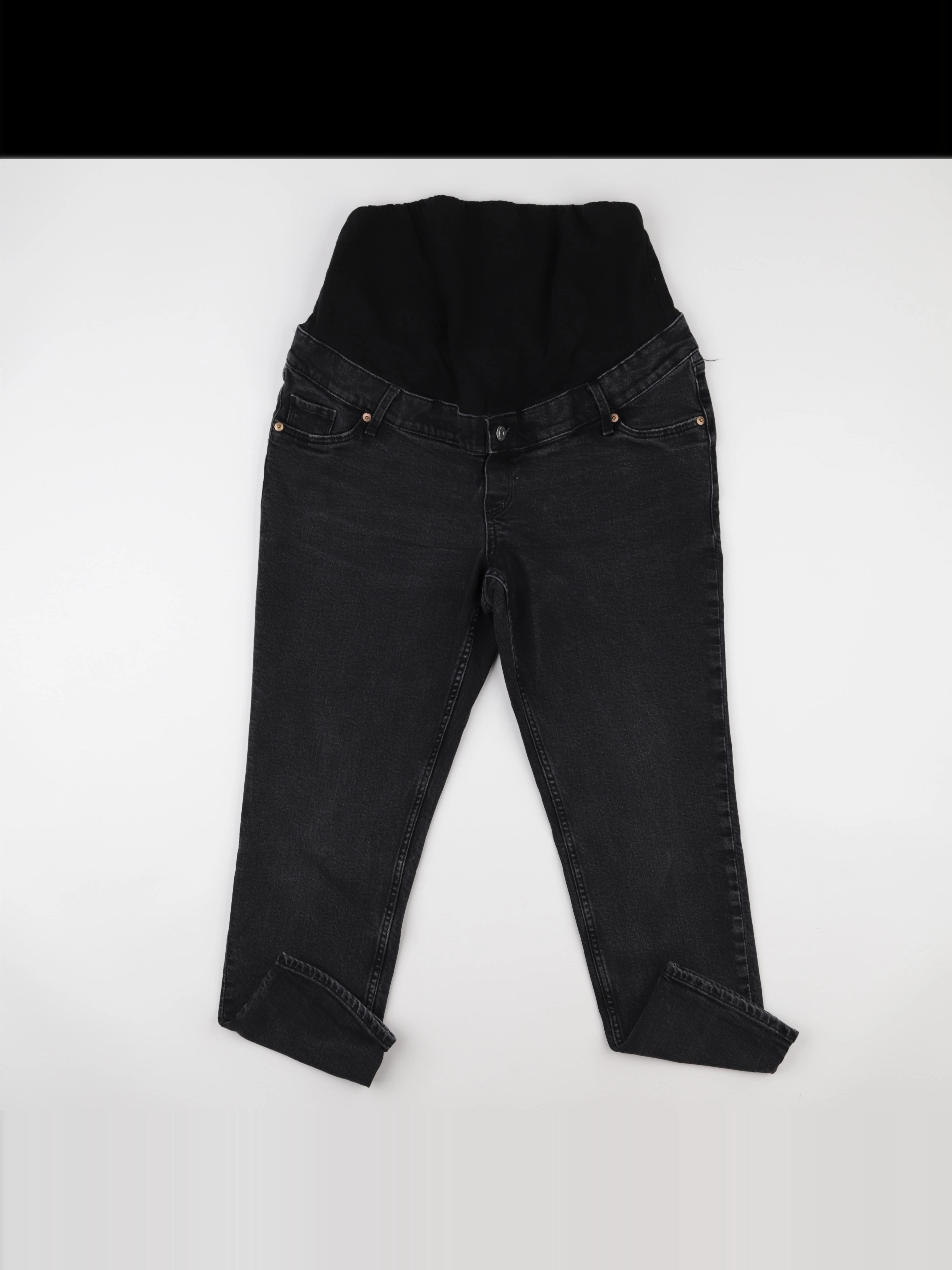 H&M - jean grossesse noir - 44 à 46