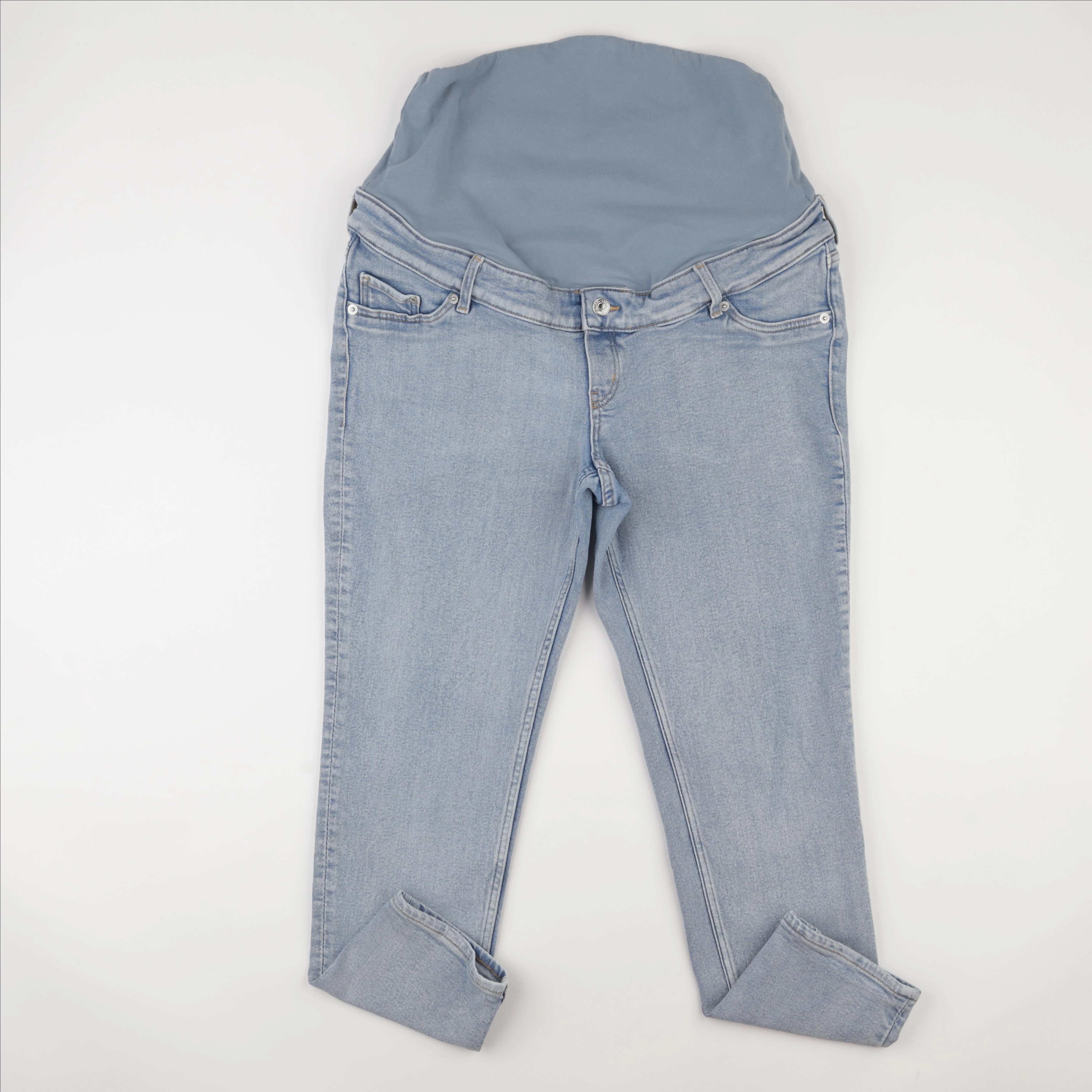 H&M - jean grossesse bleu - 44 à 46