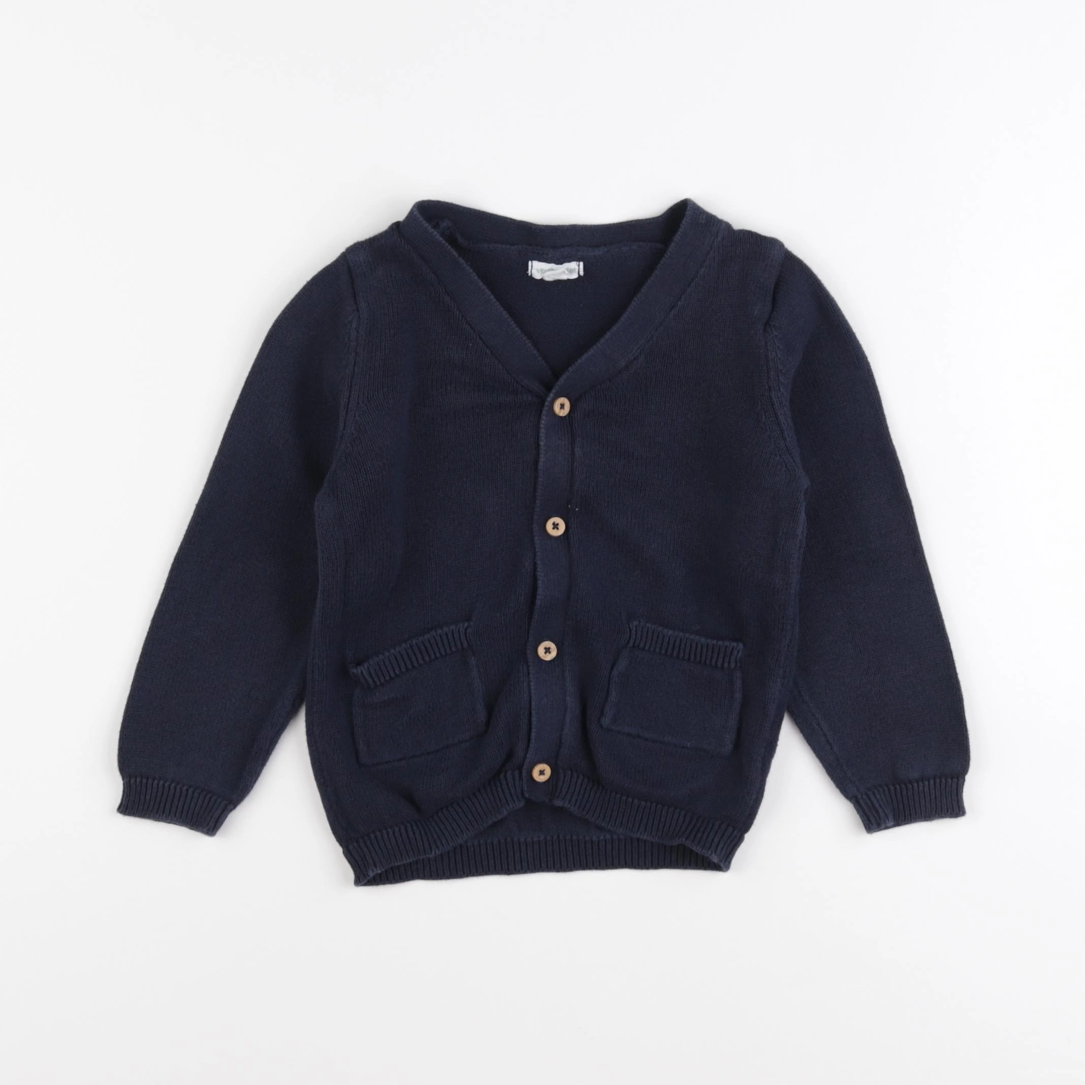 Vertbaudet - gilet bleu - 36 mois