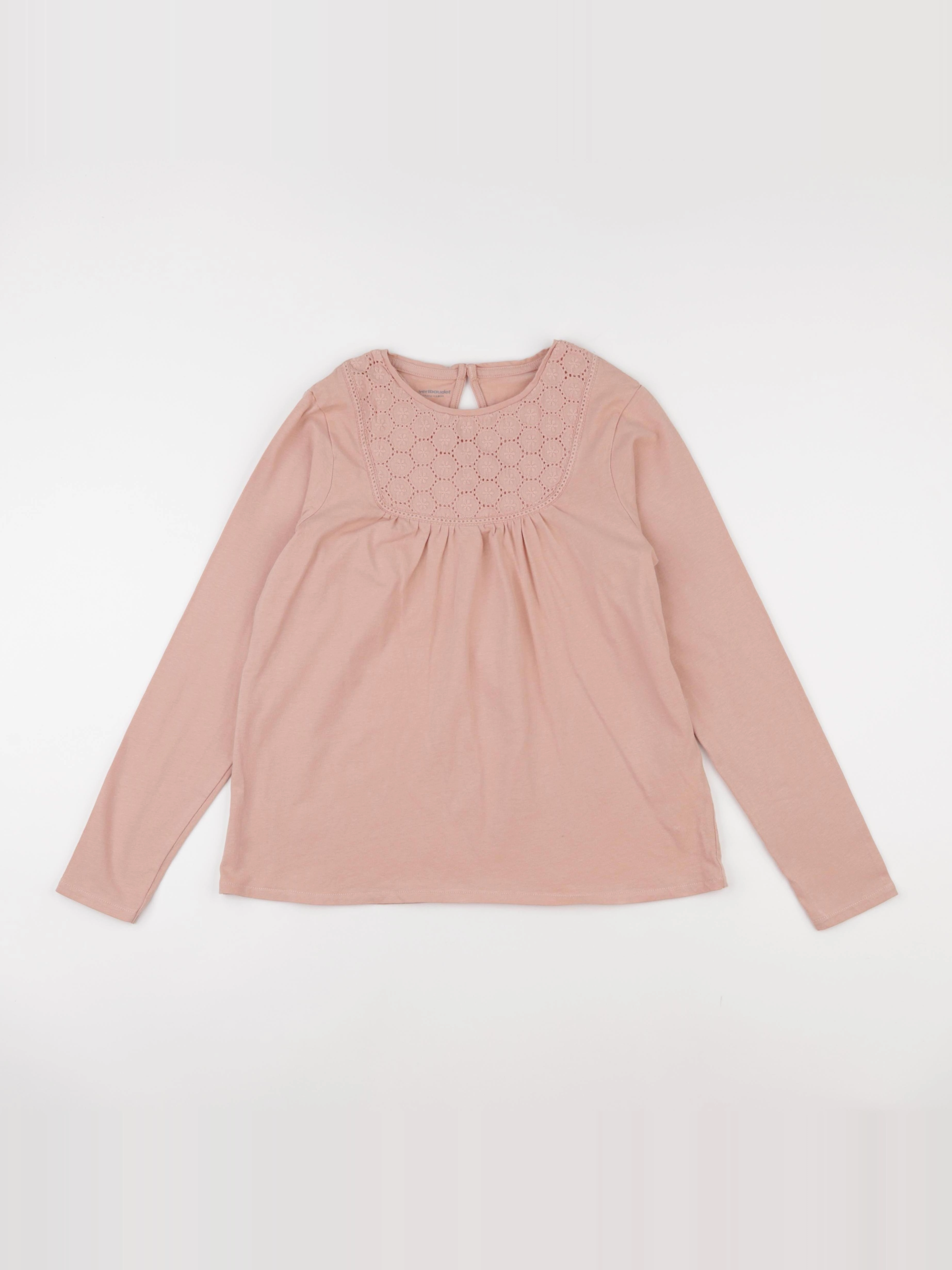 Vertbaudet - tee-shirt rose - 14 ans