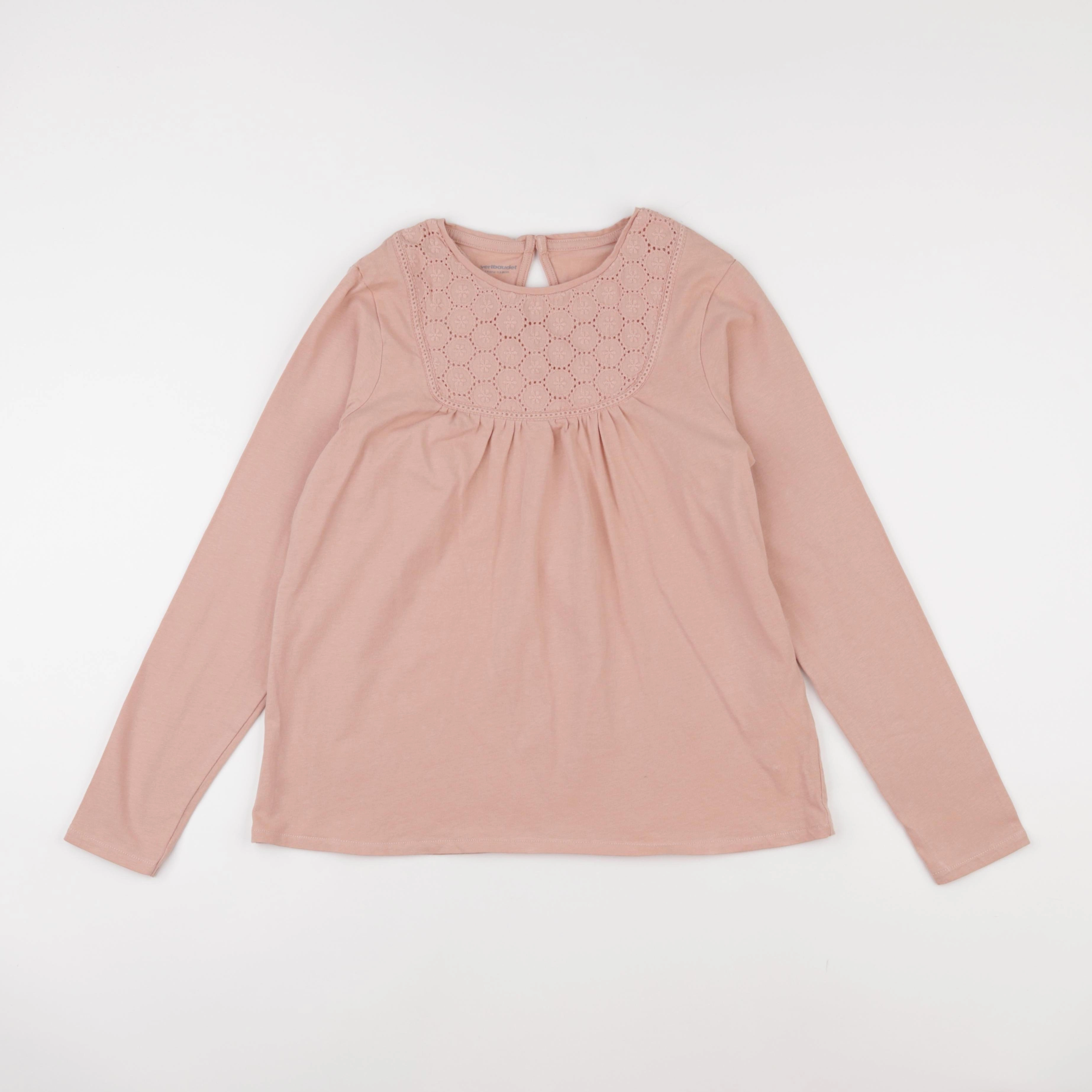 Vertbaudet - tee-shirt rose - 14 ans