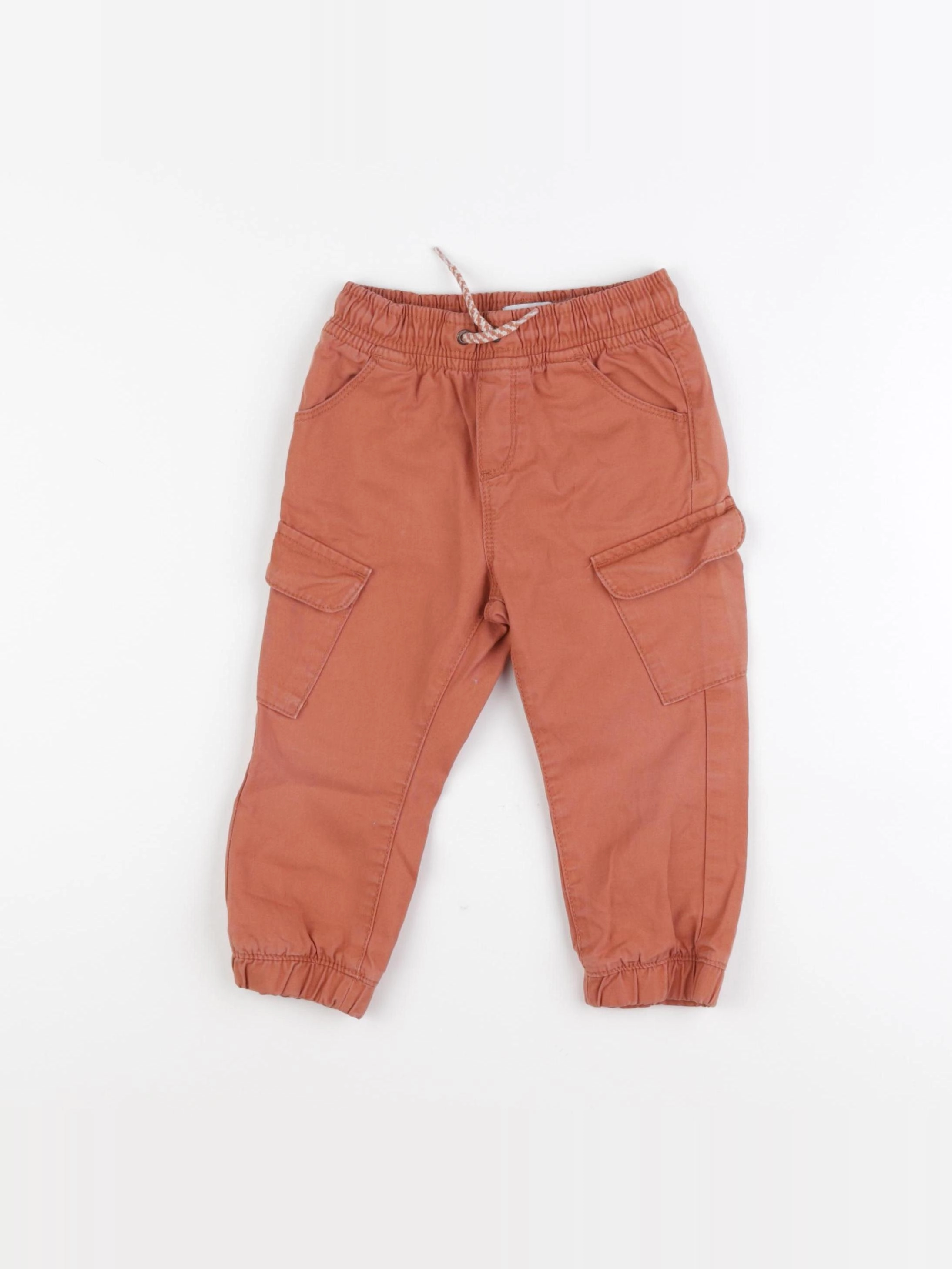 Vertbaudet - pantalon marron - 24 mois