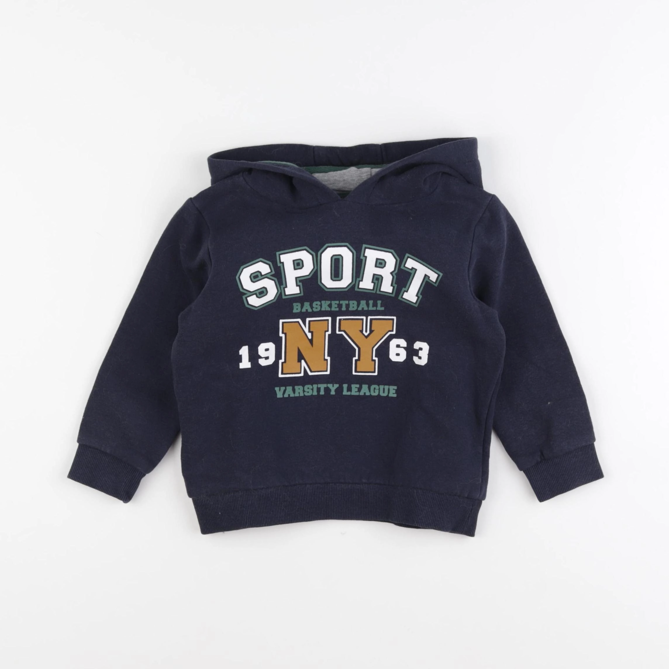 Vertbaudet - sweat bleu - 3 ans