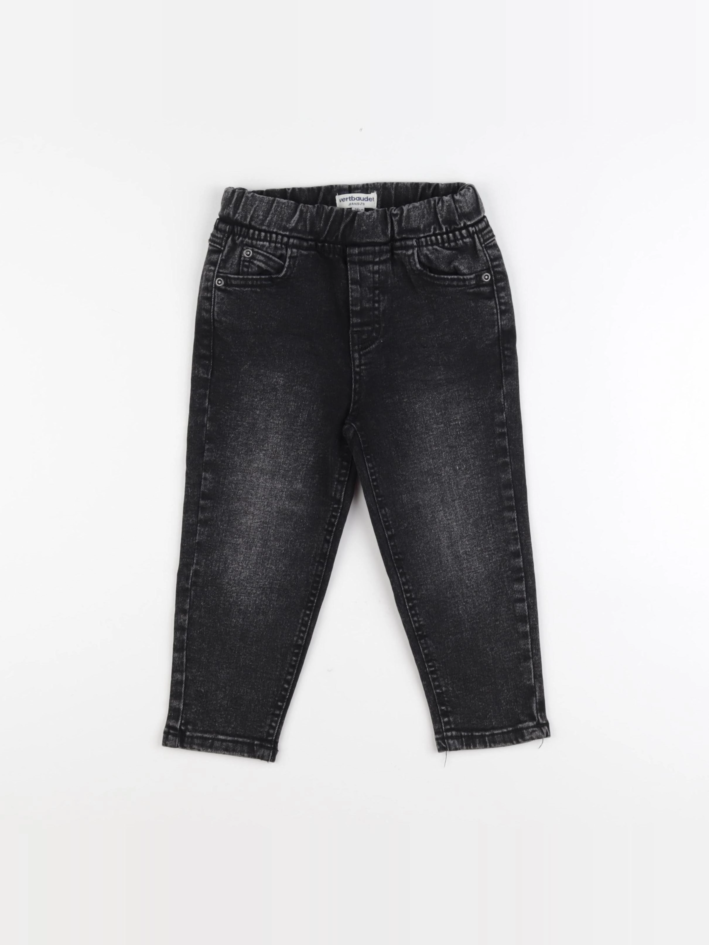 Vertbaudet - jean noir - 3 ans