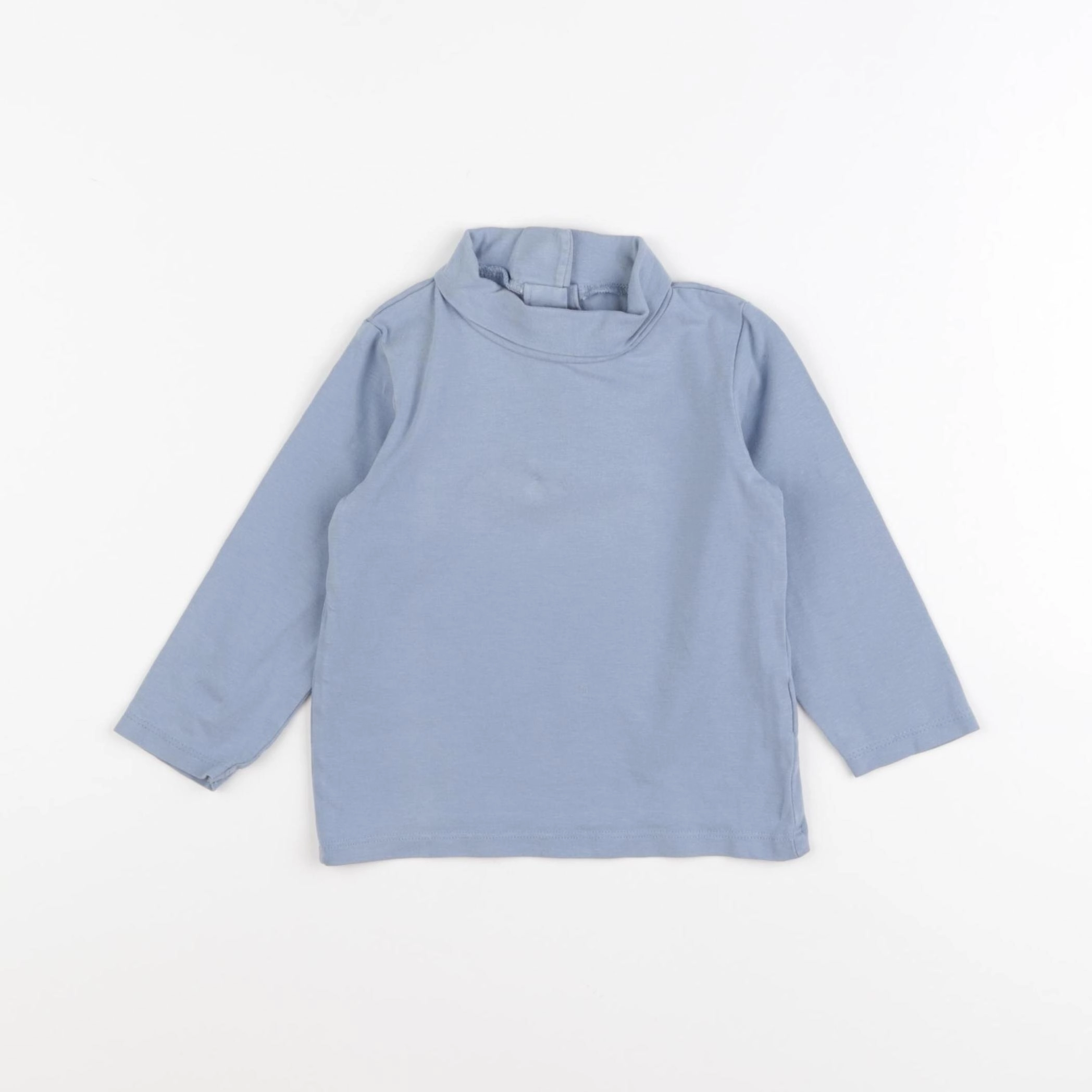 Vertbaudet - sous-pull bleu - 18 mois