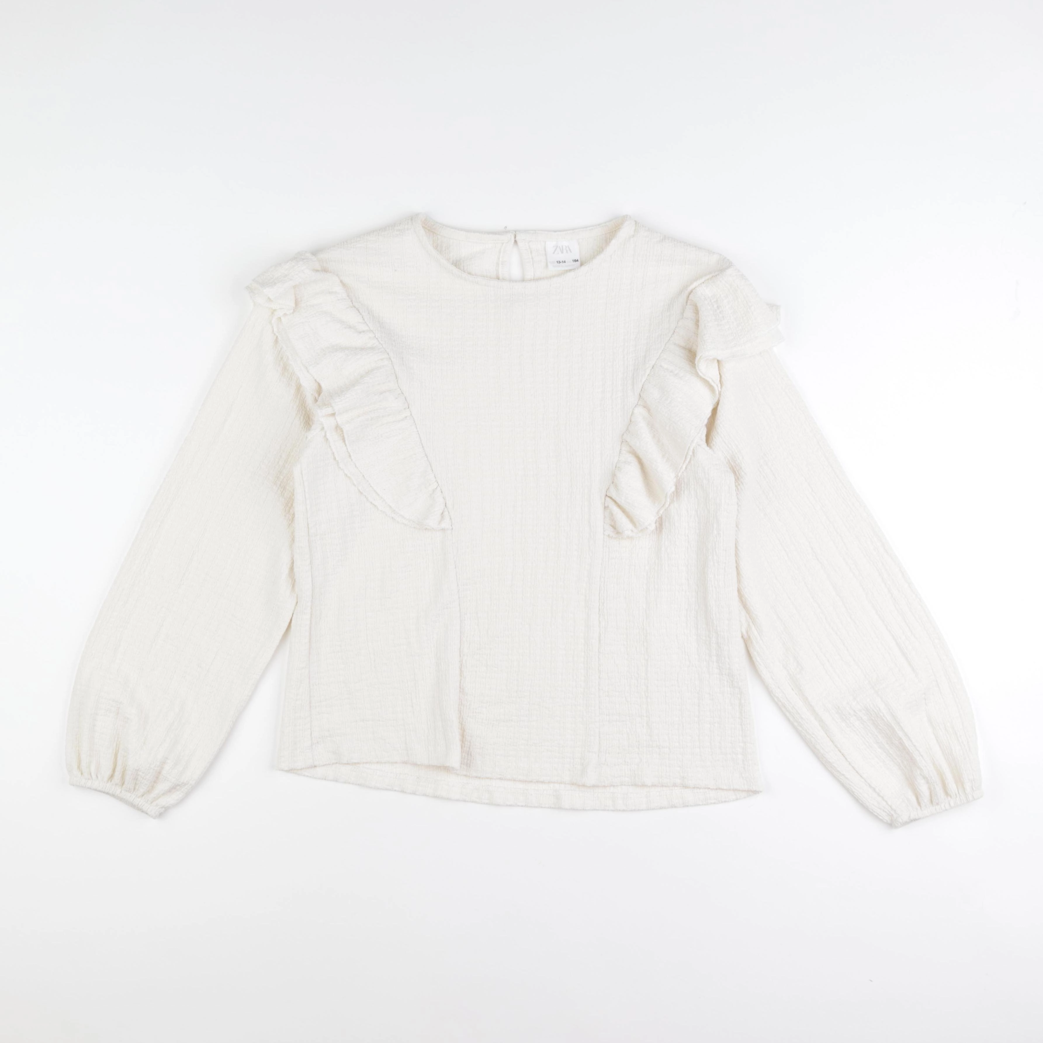 Zara - blouse beige - 13/14 ans