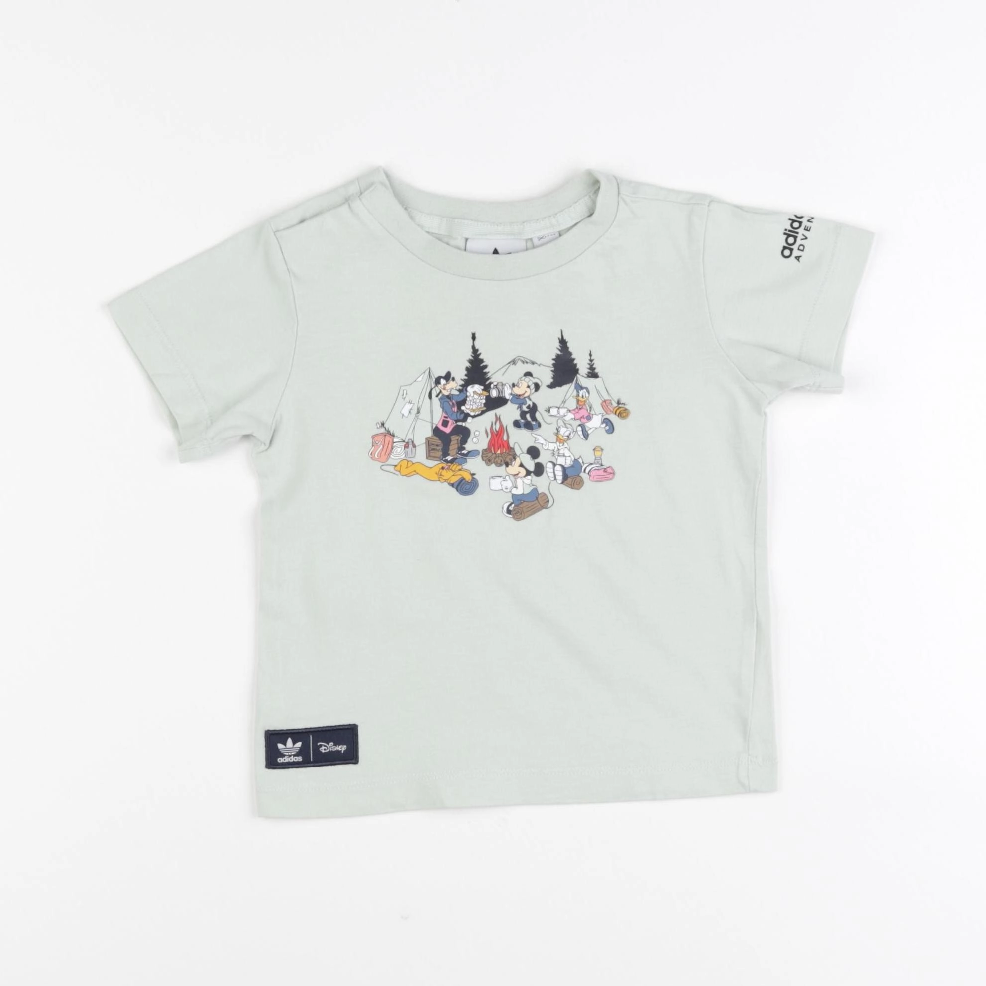 Adidas - tee-shirt vert - 9/12 mois