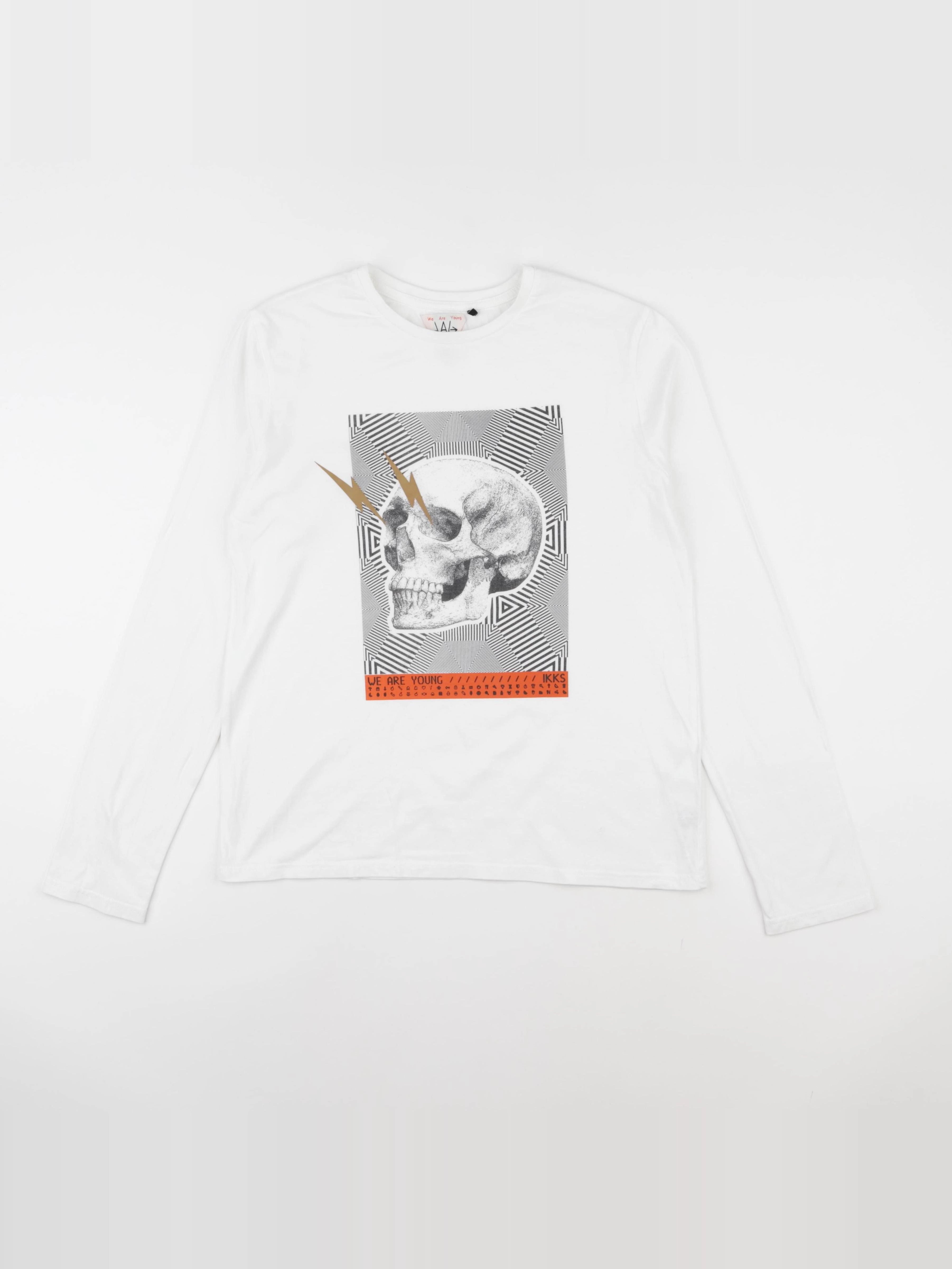 IKKS - tee-shirt blanc - 14 ans