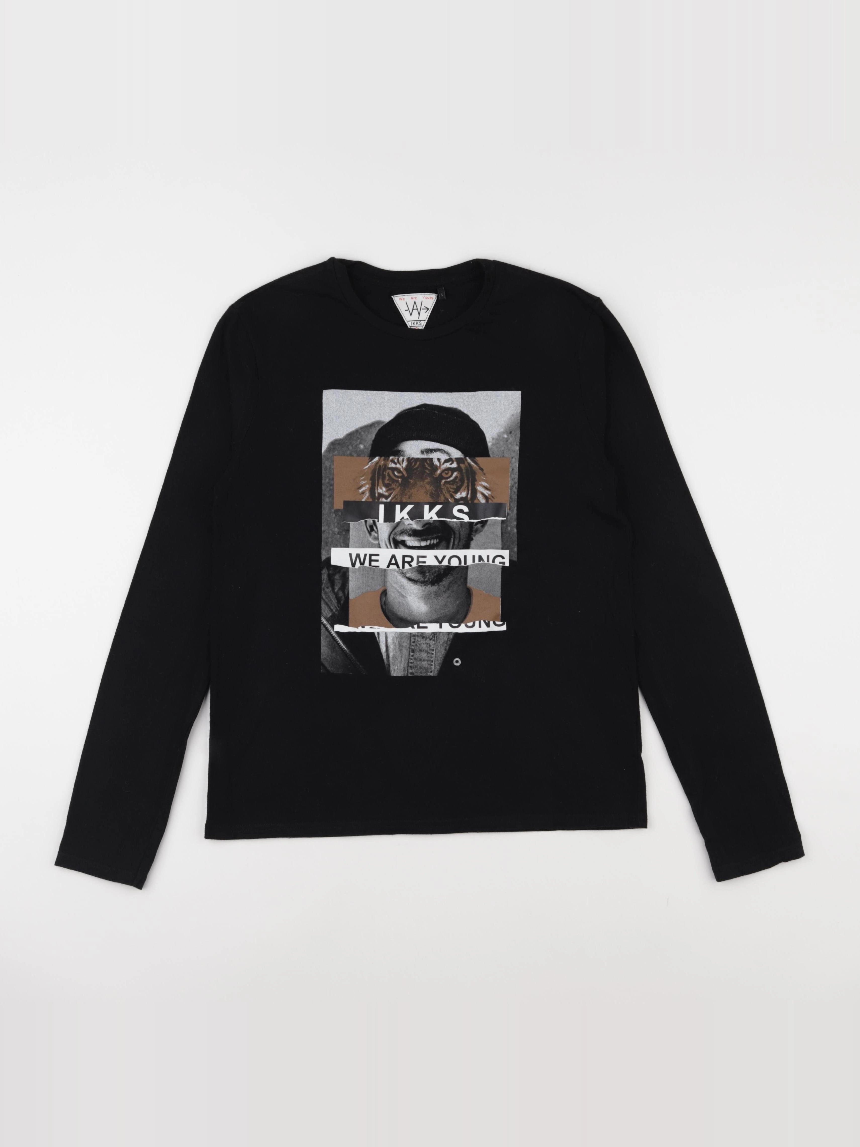 IKKS - tee-shirt noir - 14 ans