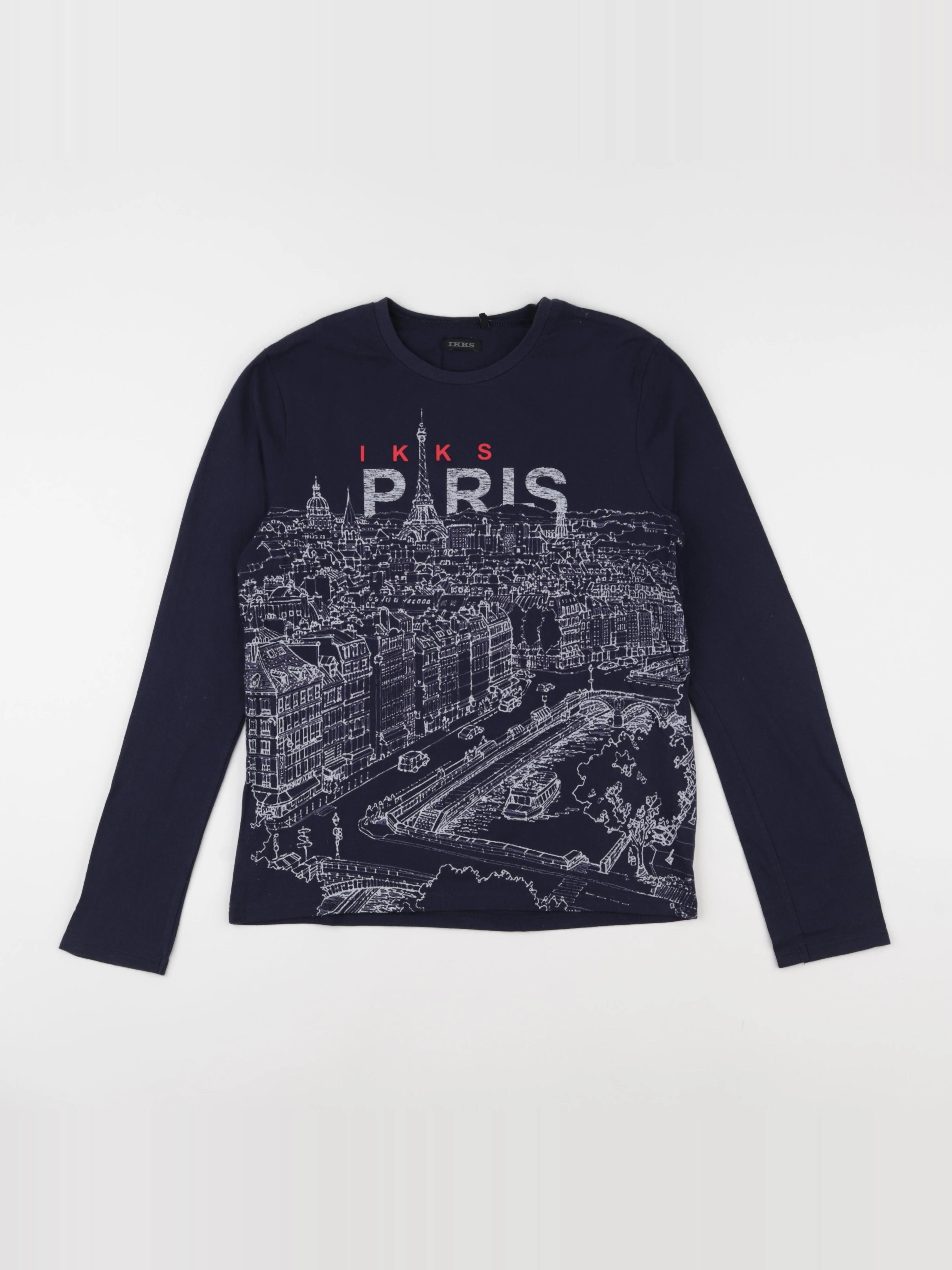 IKKS - tee-shirt bleu - 12 ans