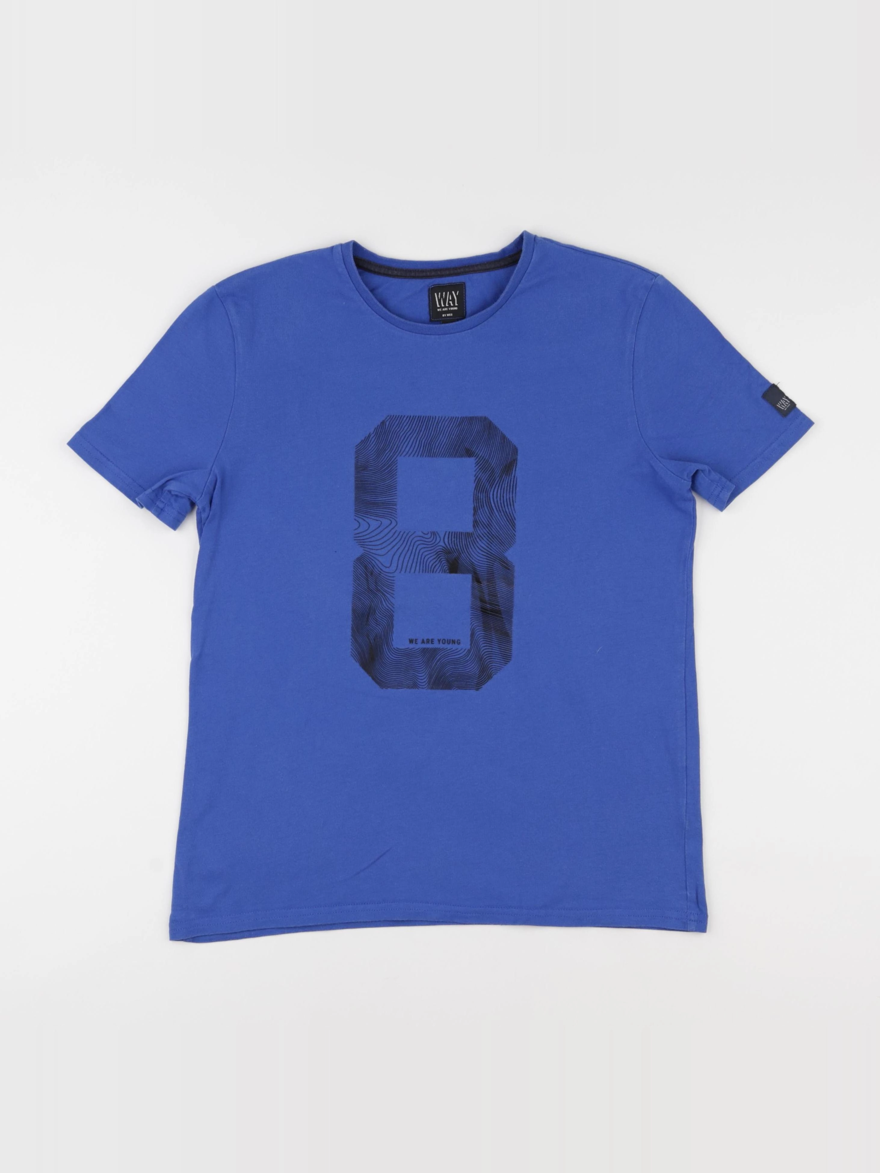 IKKS - tee-shirt bleu - 14 ans