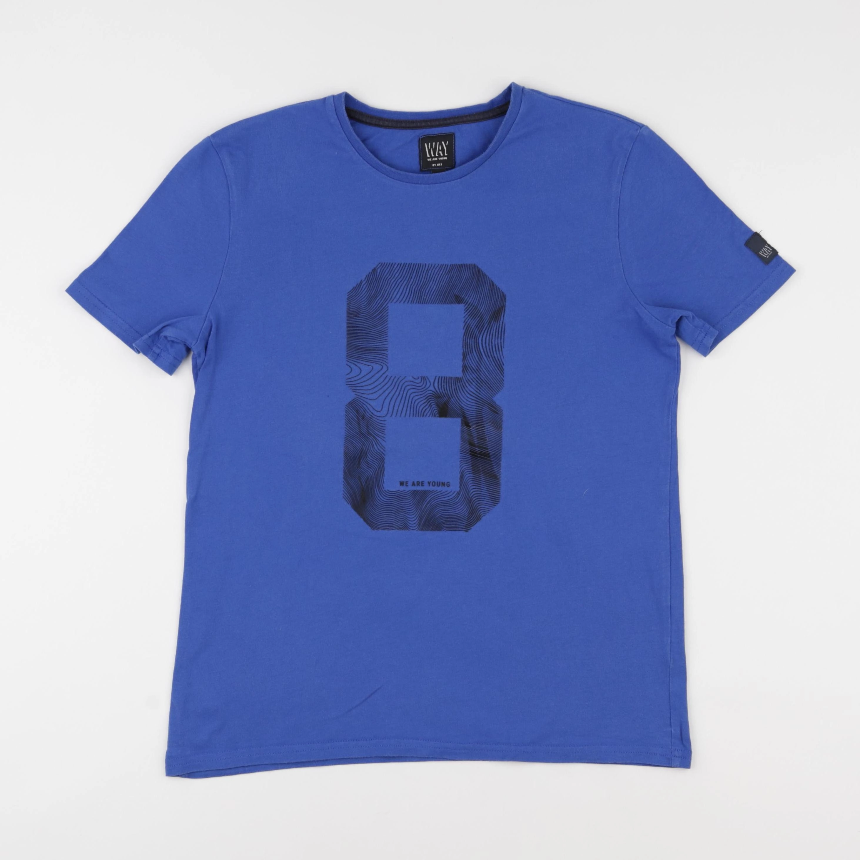 IKKS - tee-shirt bleu - 14 ans