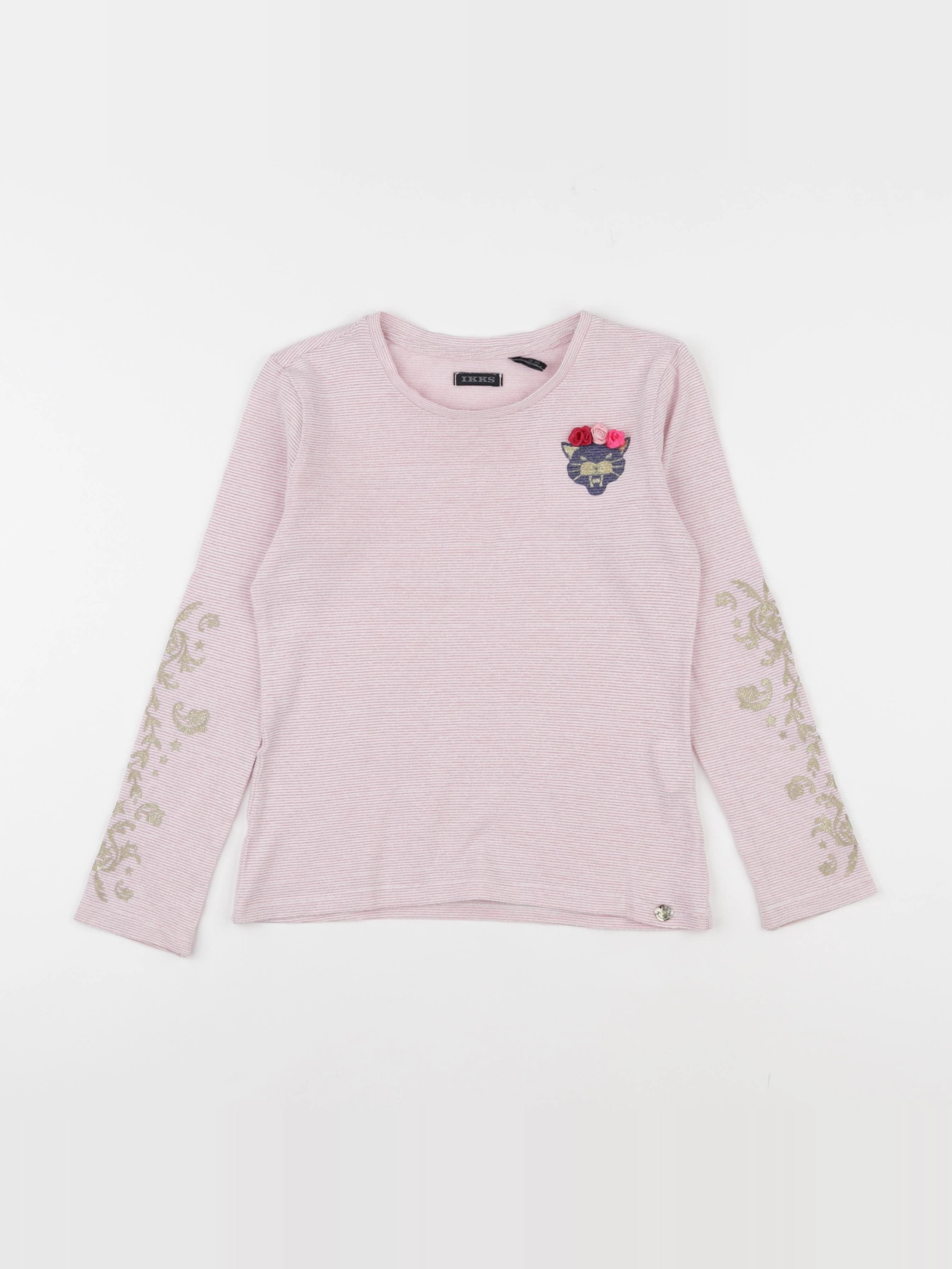 IKKS - tee-shirt rose - 6 ans