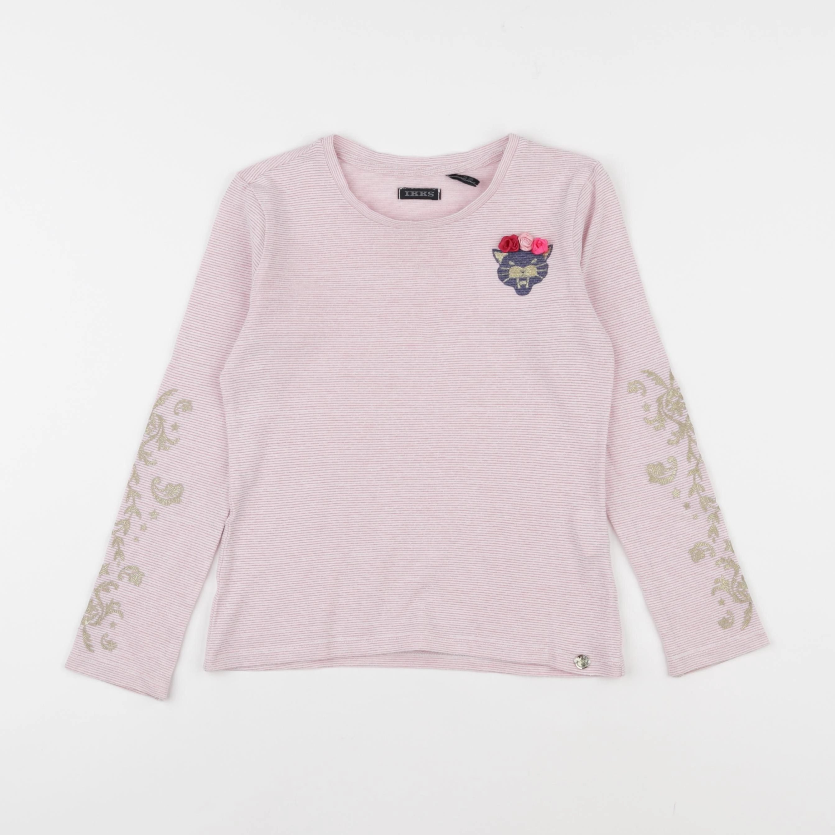 IKKS - tee-shirt rose - 6 ans