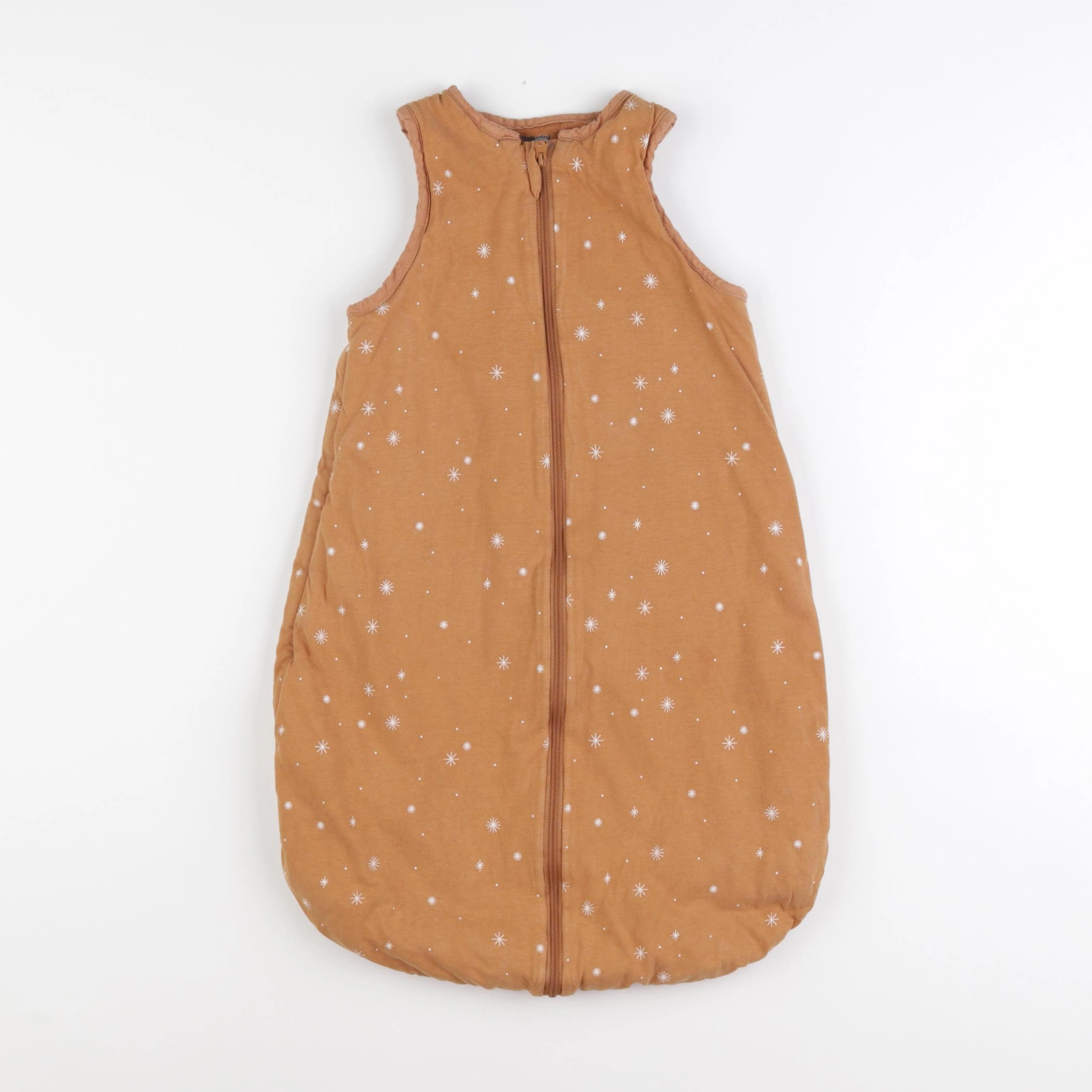 Vertbaudet - gigoteuse marron - 0/6 mois
