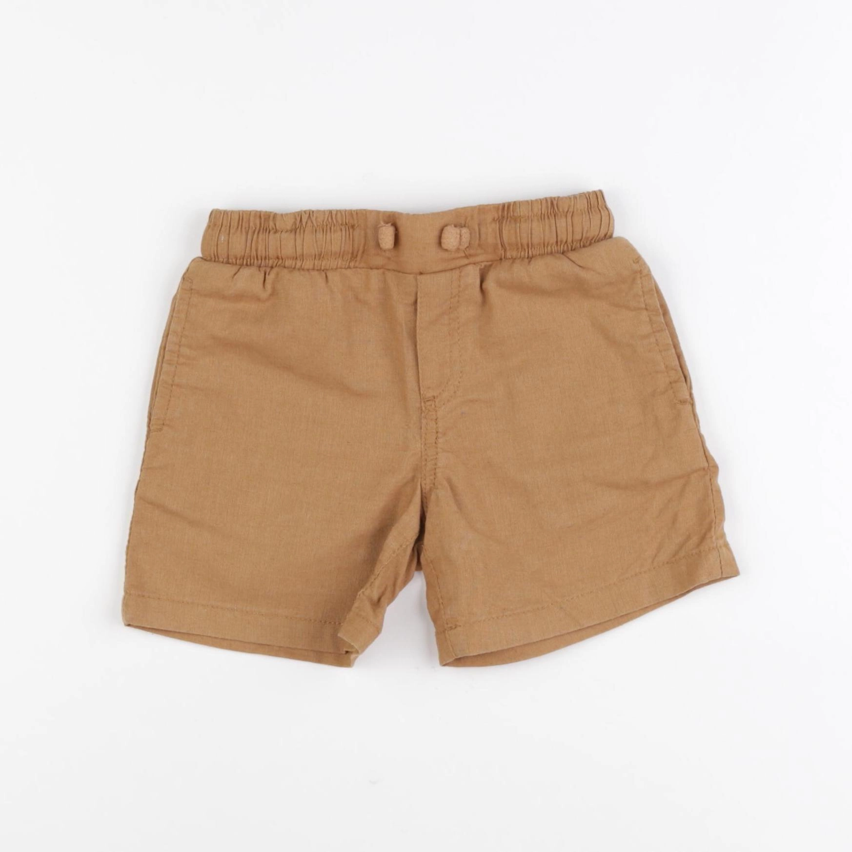 Vertbaudet - short marron - 2 ans