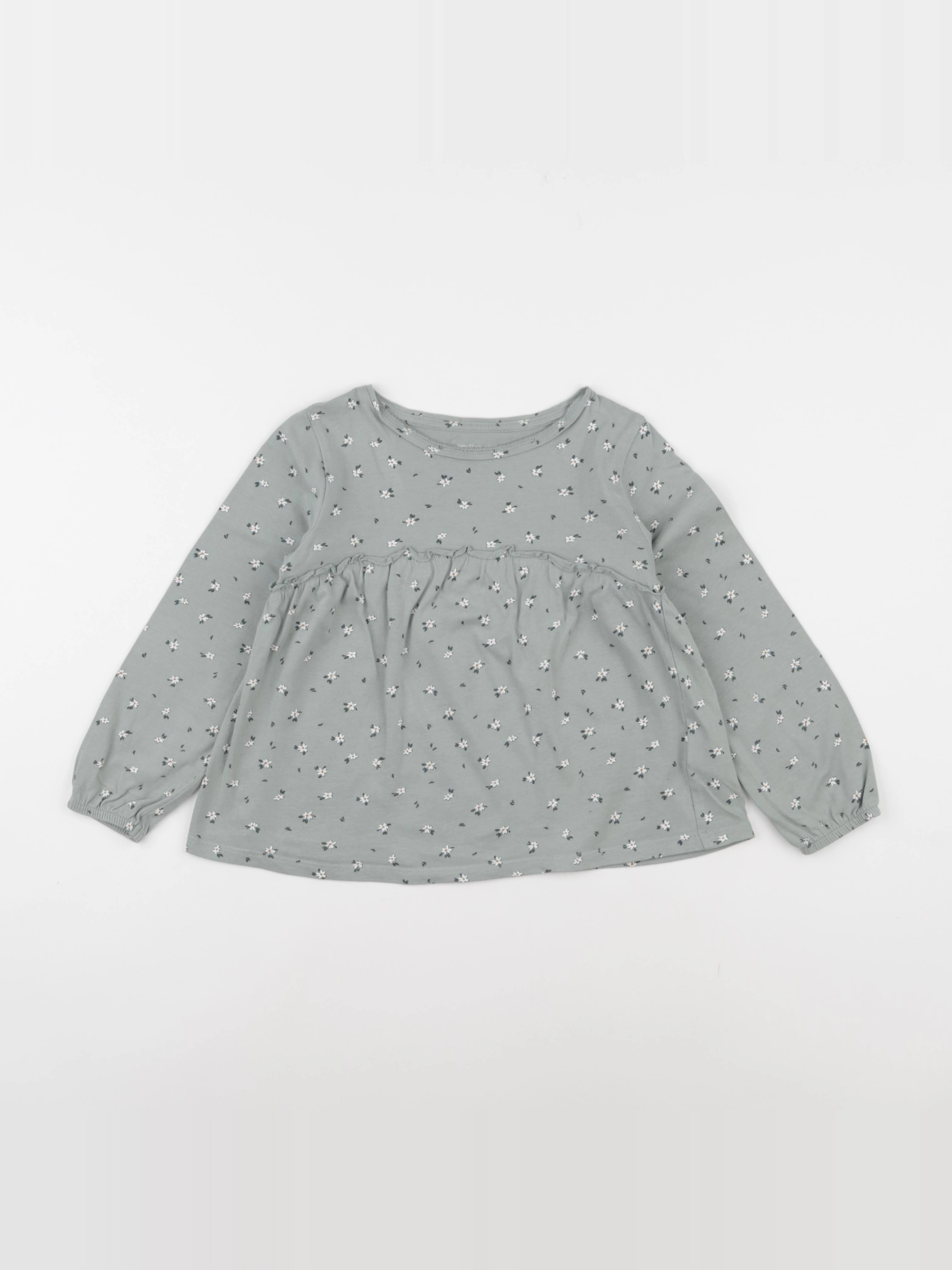 Vertbaudet - tee-shirt vert - 5 ans