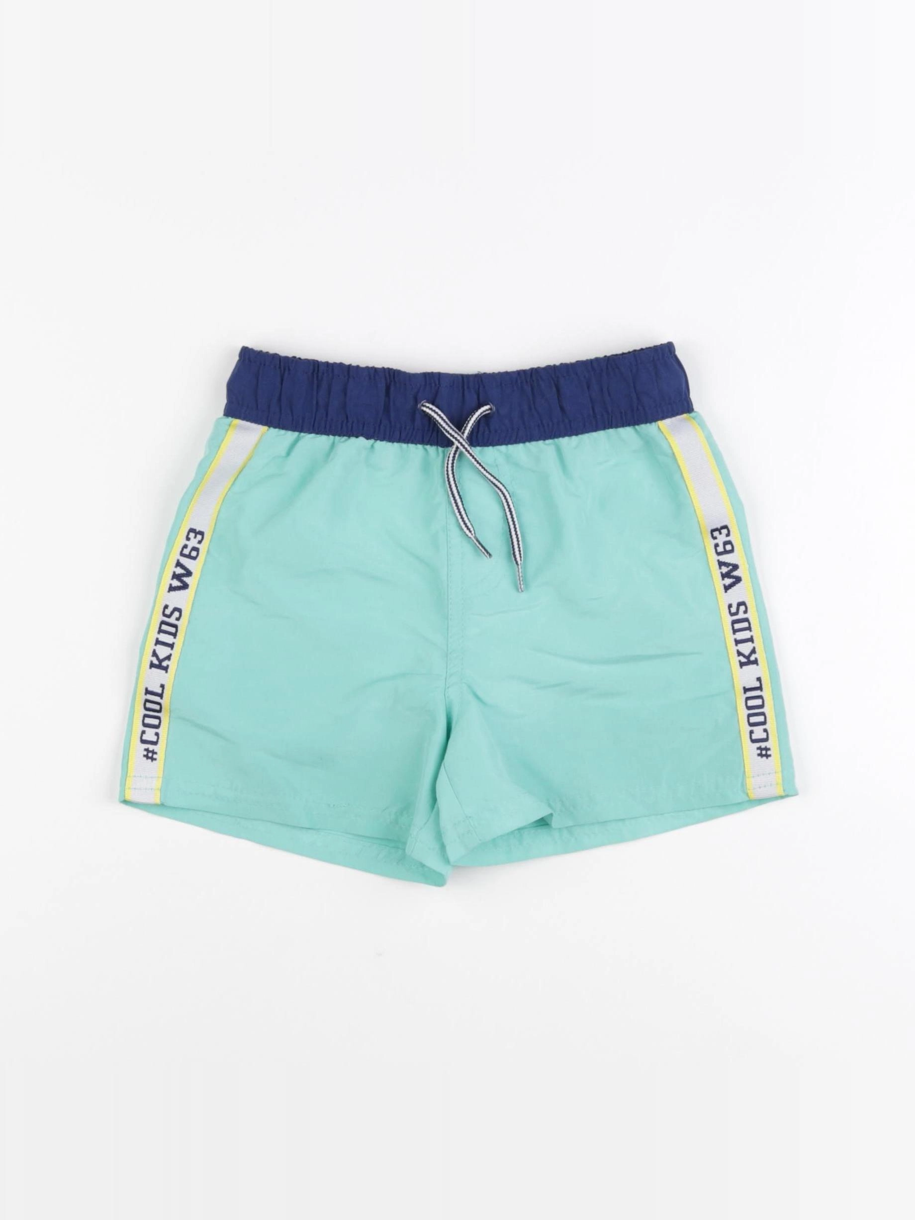 Vertbaudet - maillot de bain vert - 4 ans
