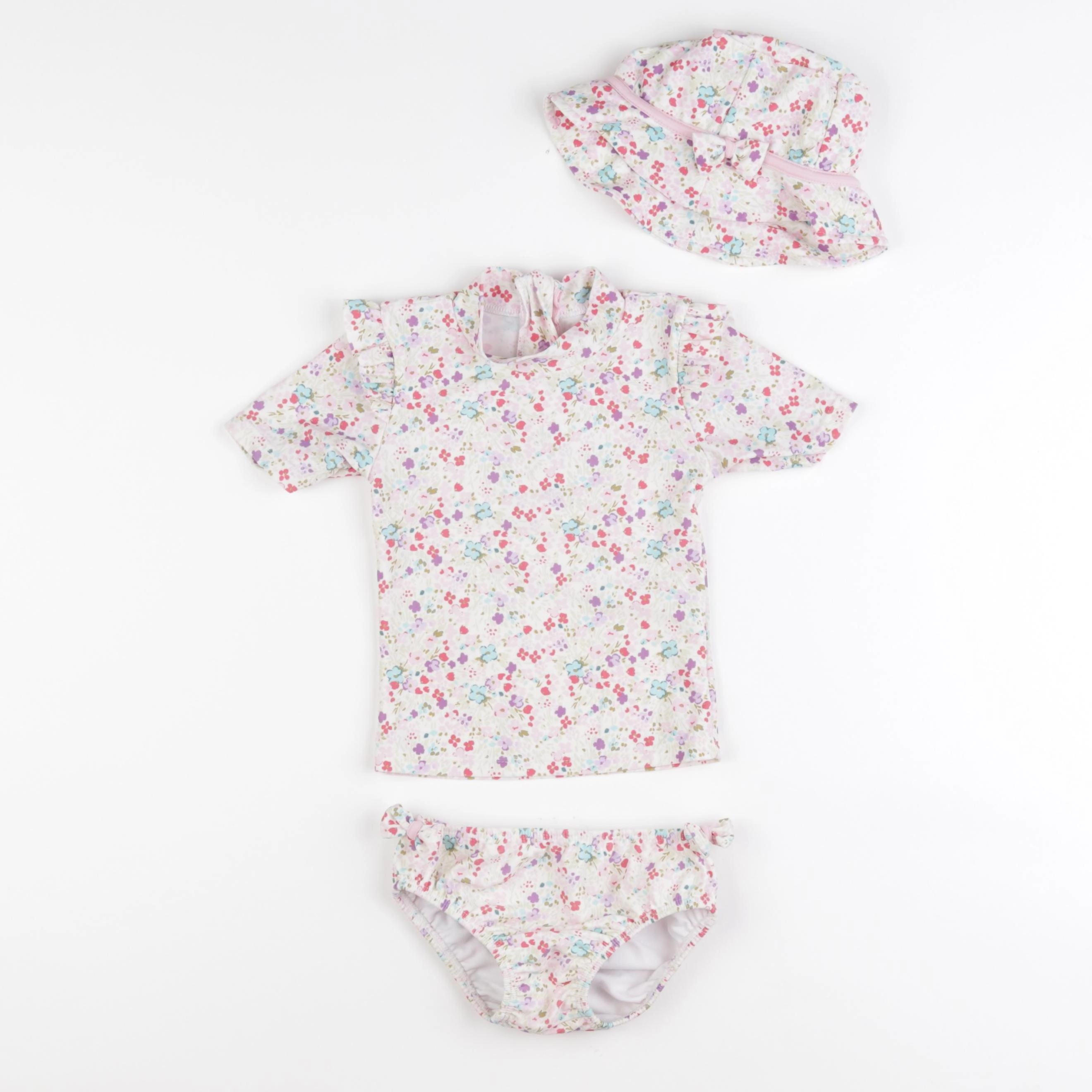 Vertbaudet - ensemble de bain multicolore - 18 mois