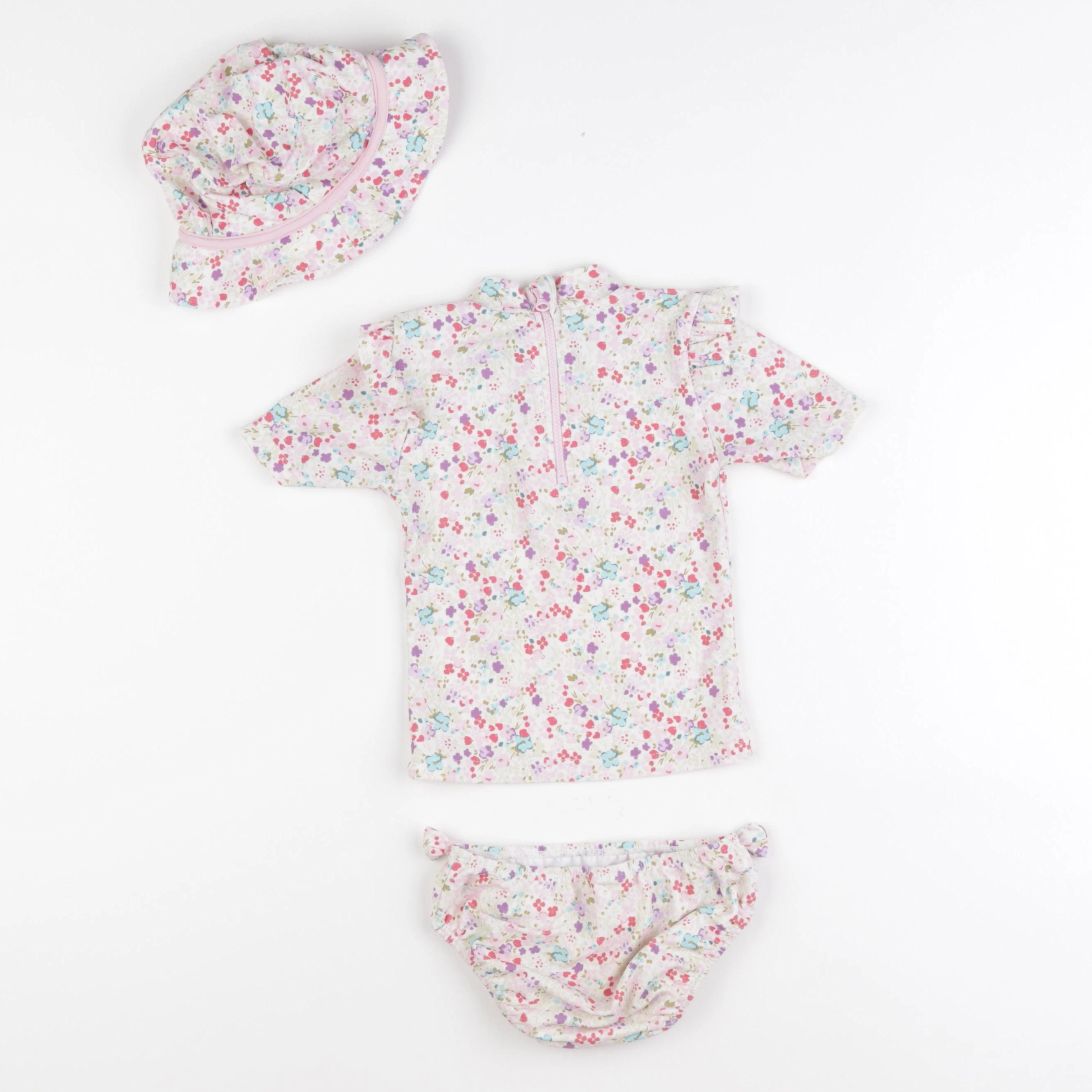 Vertbaudet - ensemble de bain multicolore - 18 mois