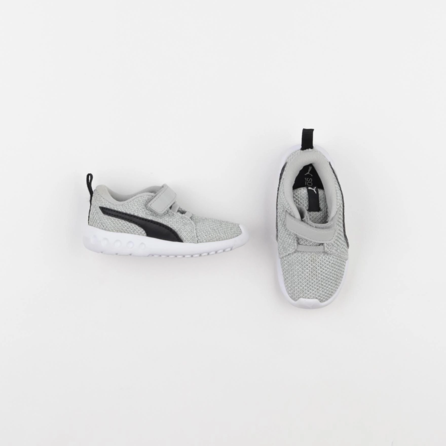 Puma - tennis à scratch/ lacets gris - pointure 22