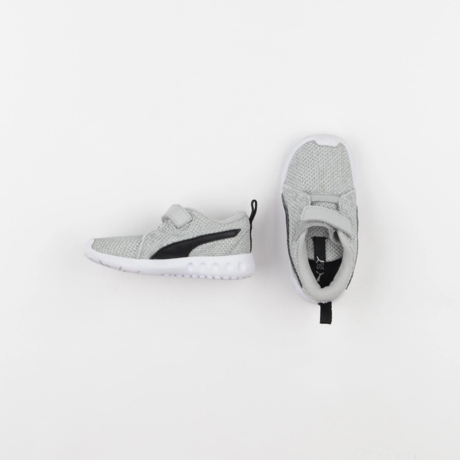 Puma - tennis à scratch/ lacets gris - pointure 22