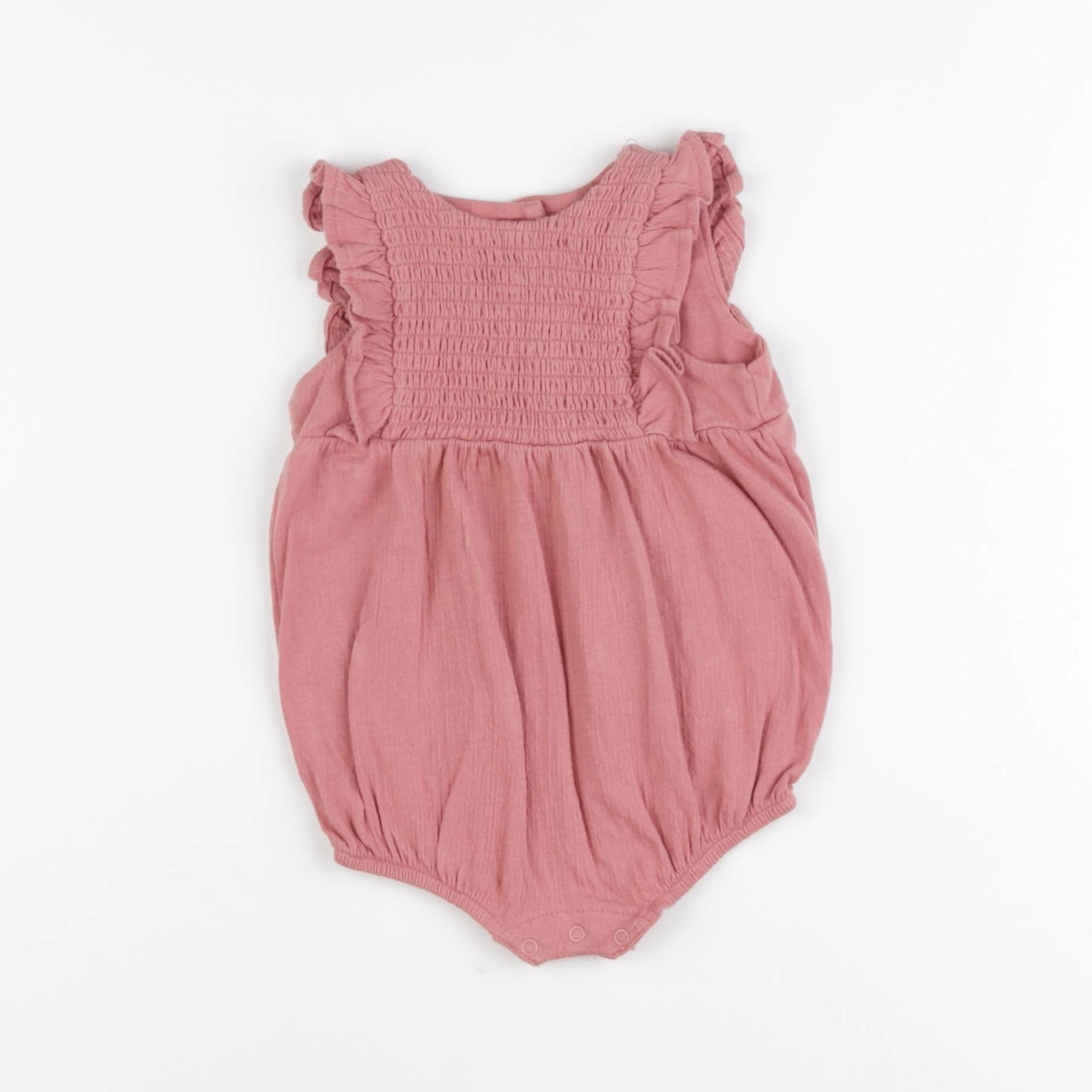 Vertbaudet - combinaison rose - 3 mois