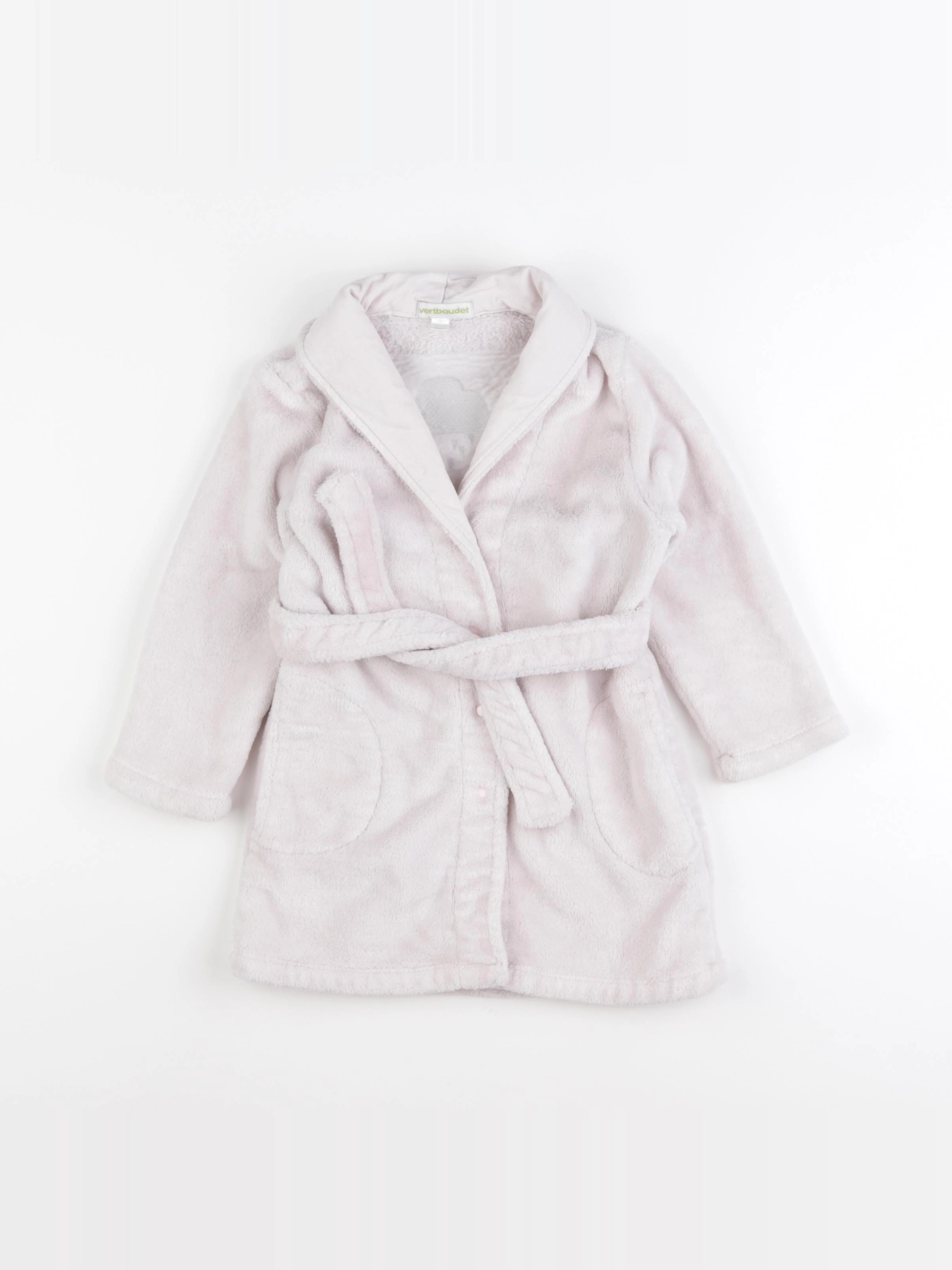 Vertbaudet - robe de chambre rose - 3 ans