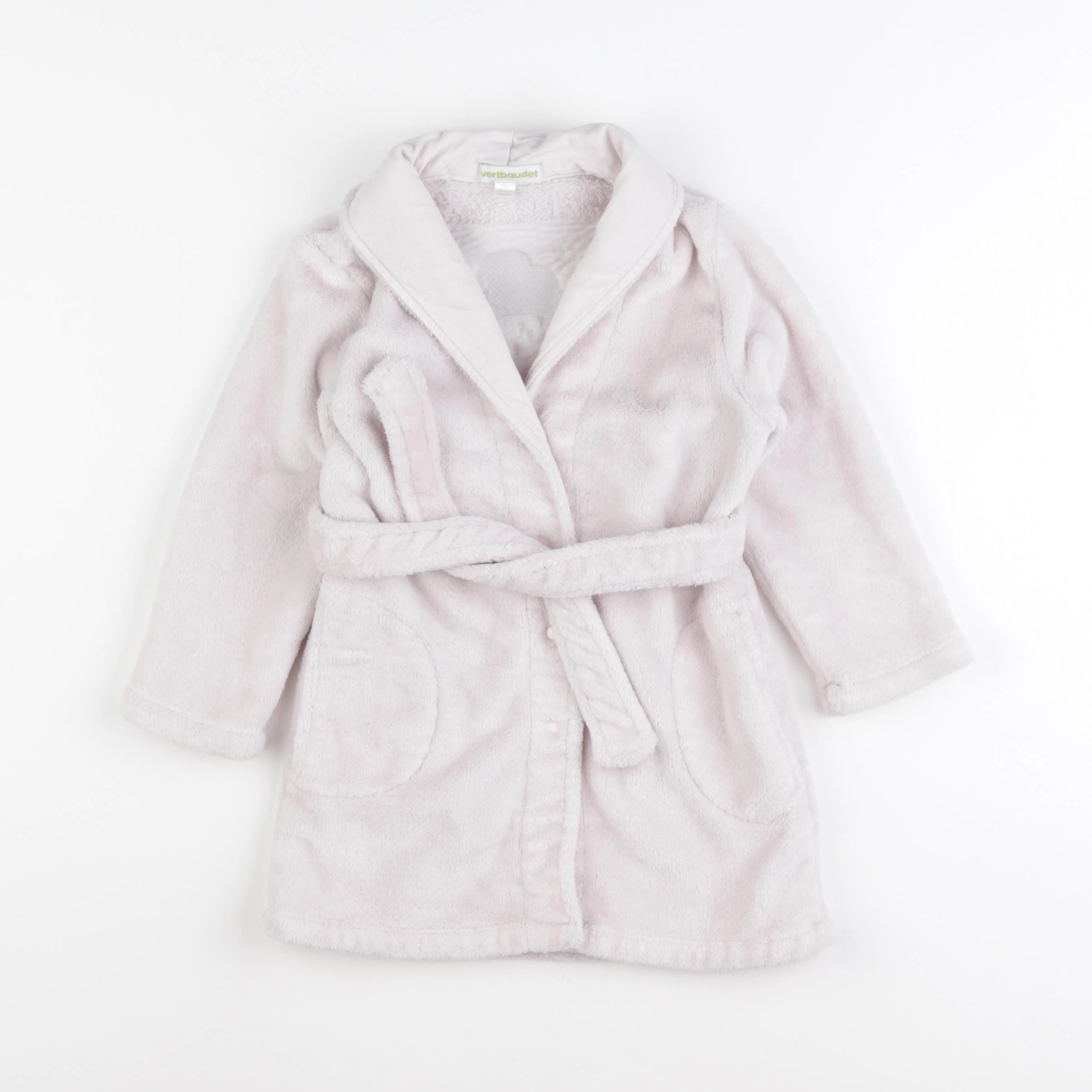 Vertbaudet - robe de chambre rose - 3 ans